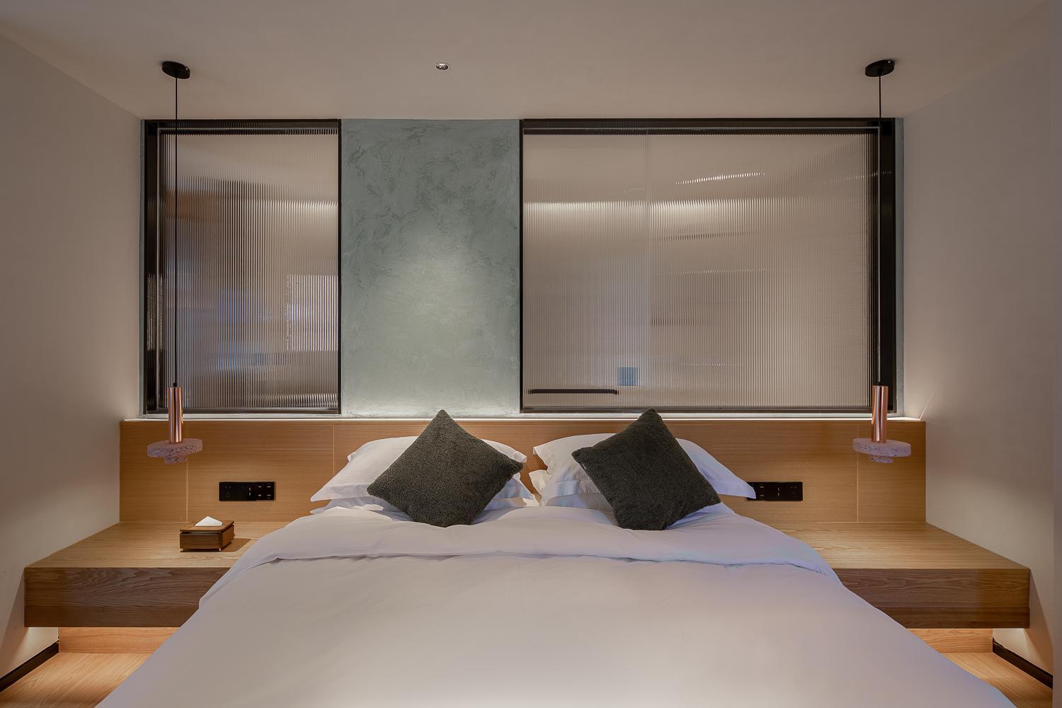 Tingjian Twenty-three Bay Rock Wall Private Soup Designer Homestay