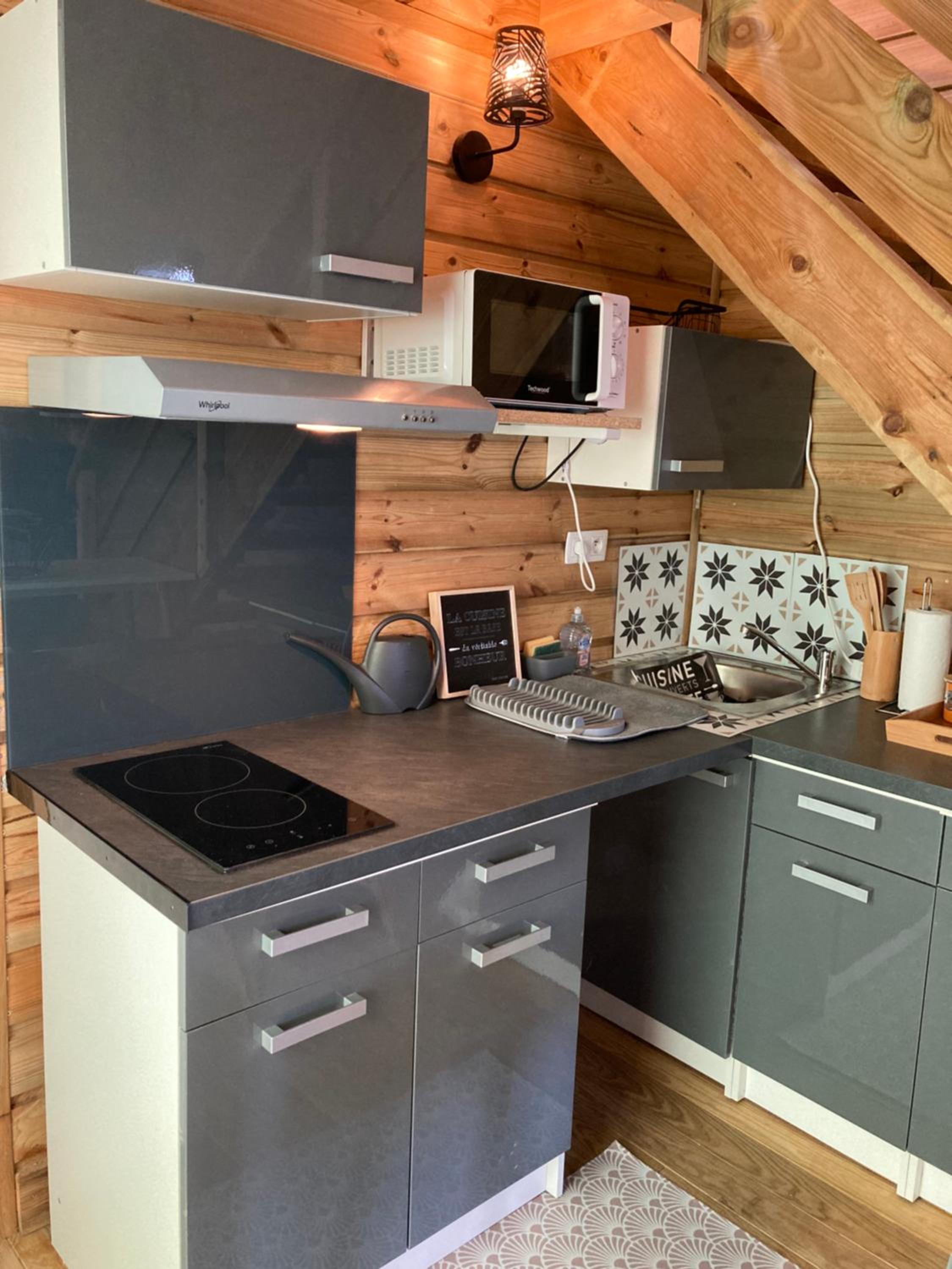 Tiny house bois cosy « Halte là » view 4