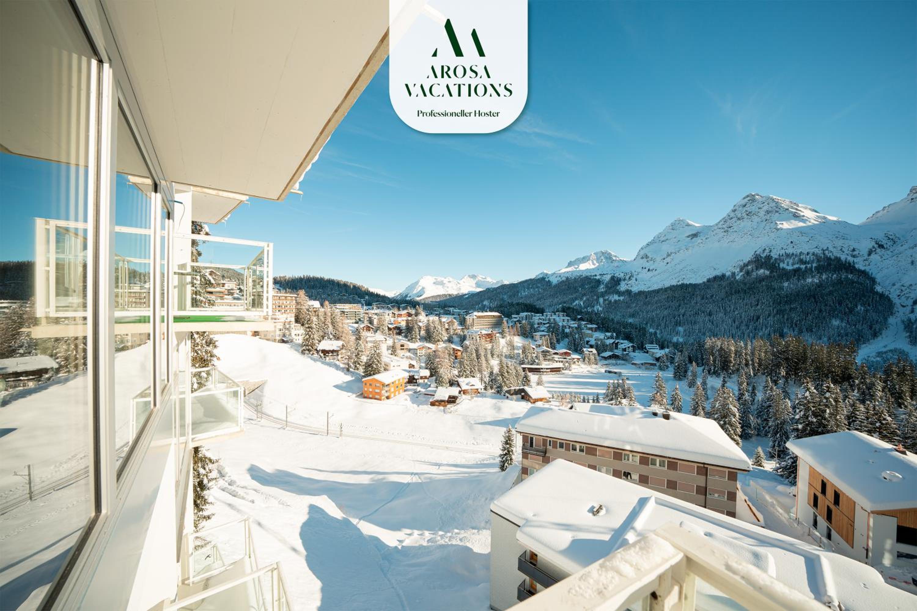 Viktoria B33 by Arosa Vacations, Exklusive App mit Bergblick im Zentrum