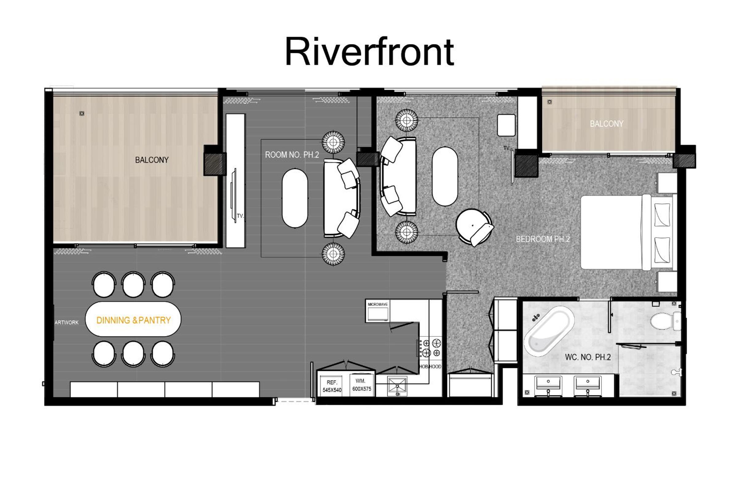 Riverfront Apartments Vientiane