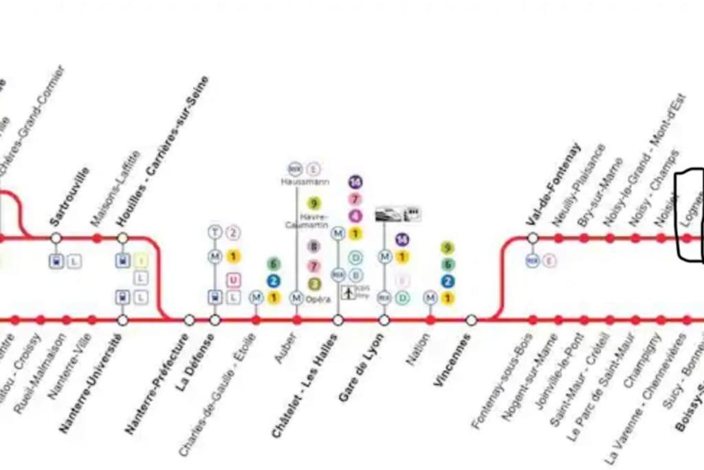 2 Mins from Train Station - Free Parking - Paris & DisneyLand - Lognes