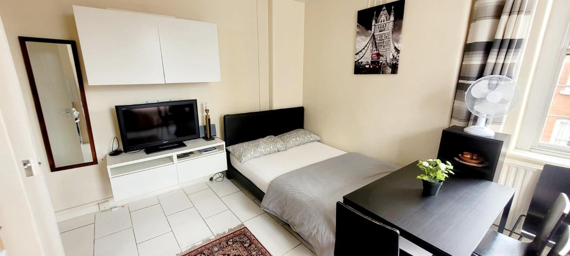 Studio flat in Central London
