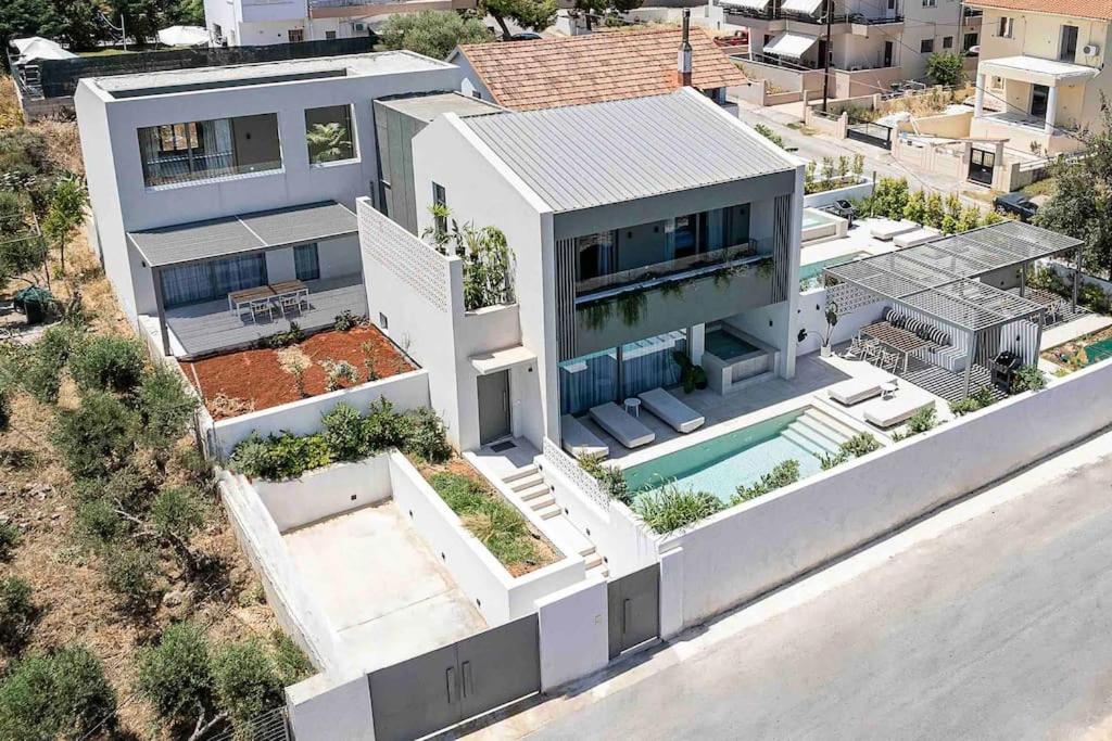 2 sea view Villas as 1 by Chania Living Stories view 3