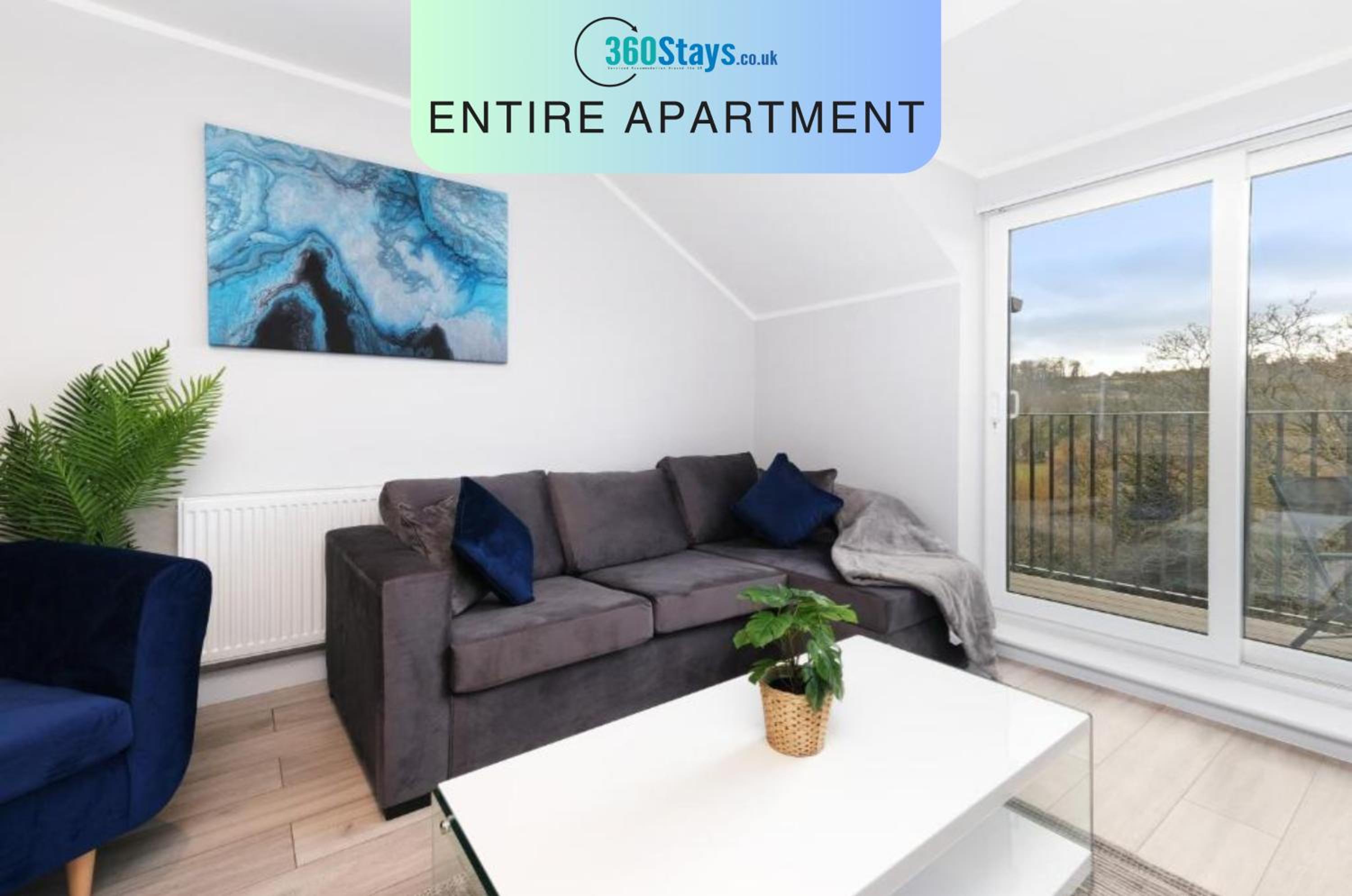 The Modern Apartments - 2 Bedroom with Parking by 360Stays view 3