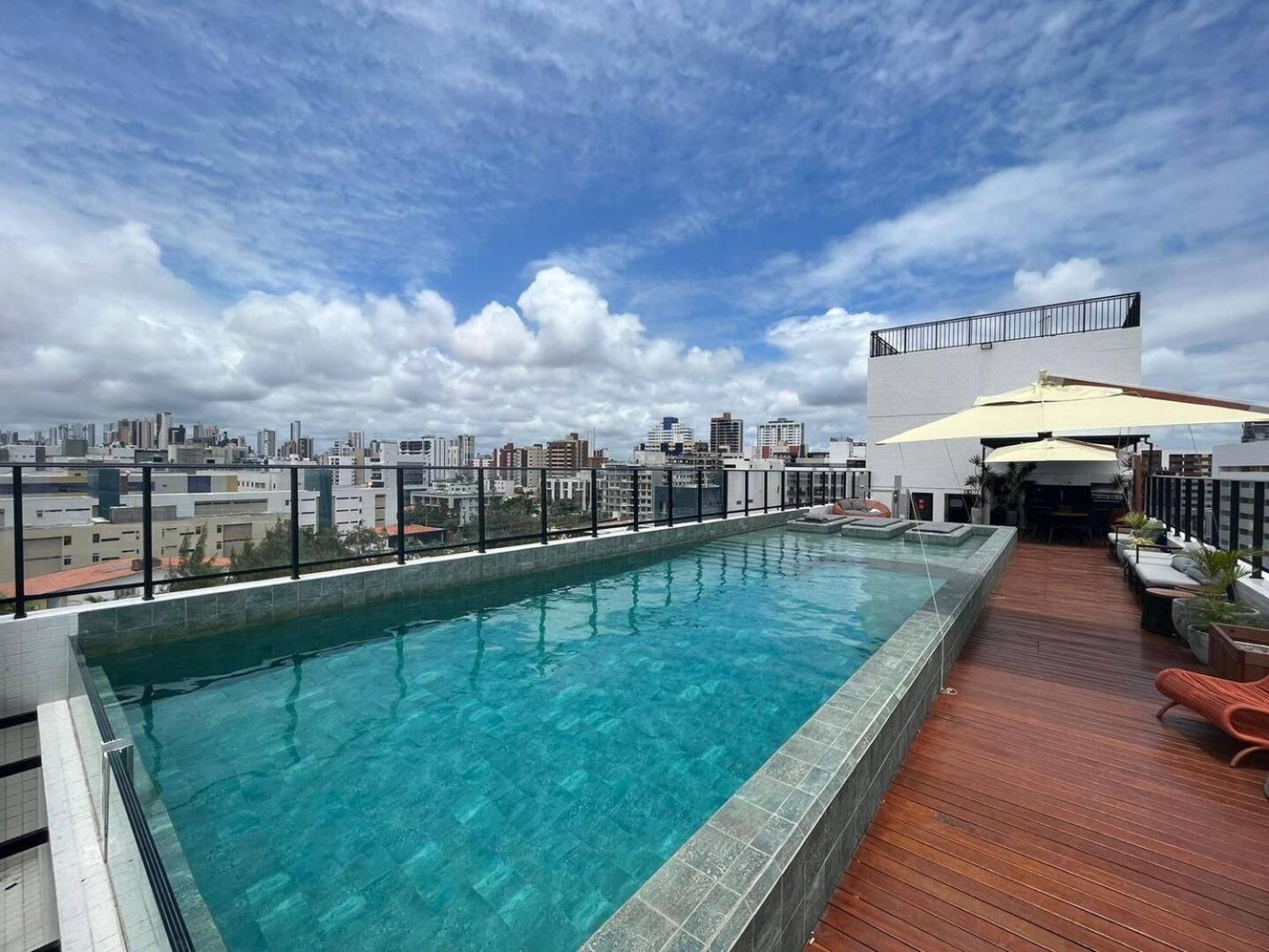 Flat João Pessoa Frente Mar - Banheira - Jacuzzi Privativa