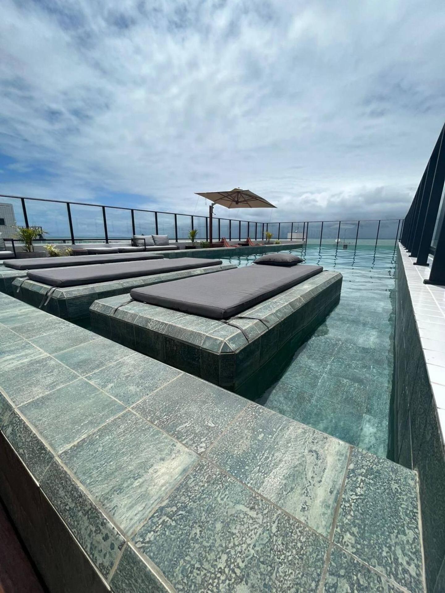 Flat João Pessoa Frente Mar - Banheira - Jacuzzi Privativa