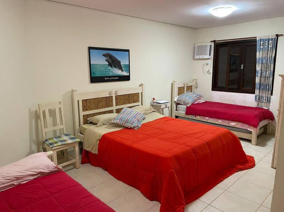 Casa em frente à praia de Paúba