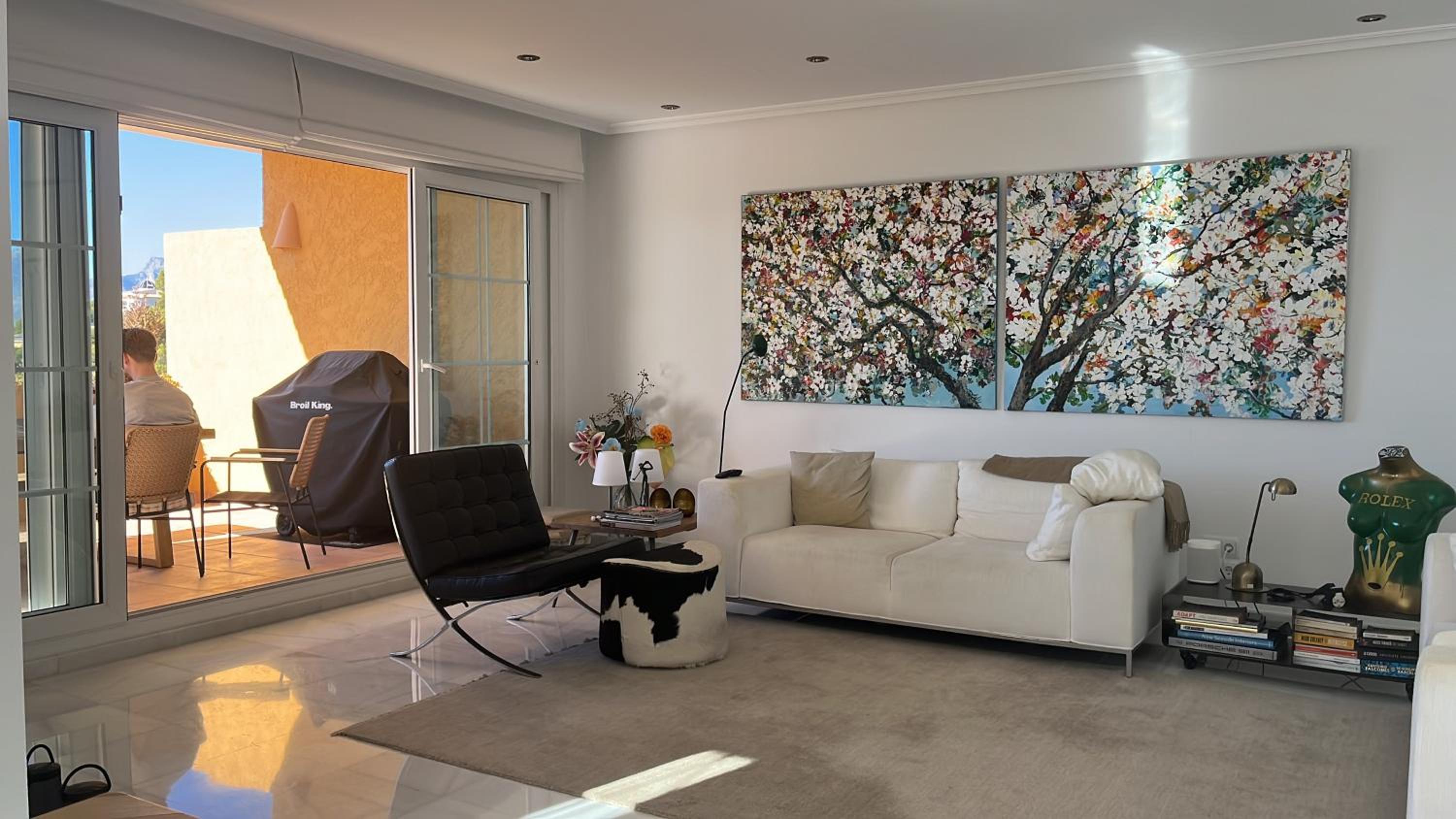 Stunning penthouse with sea view in Altea Hills