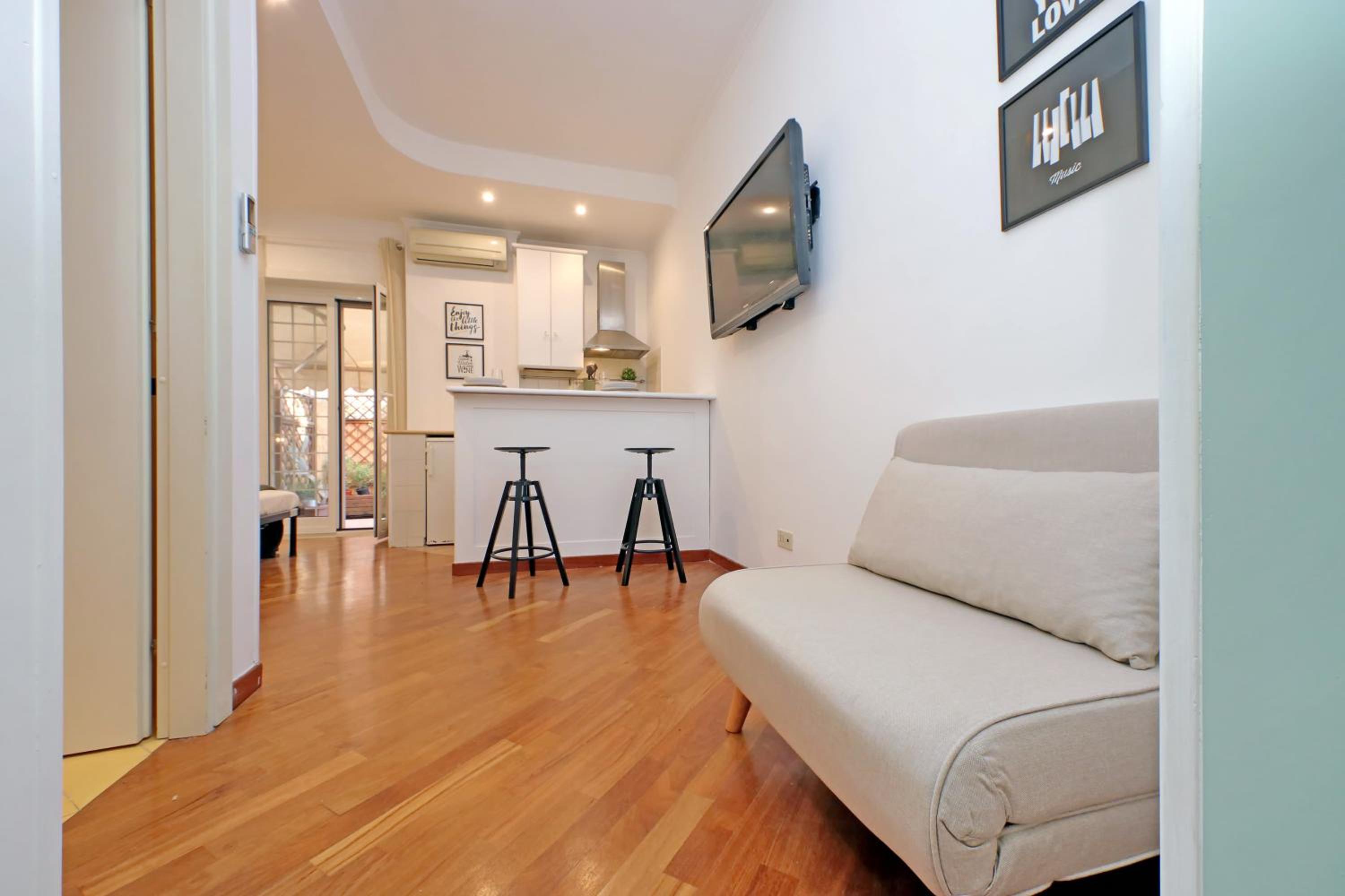 Vatican suite with cute terrace