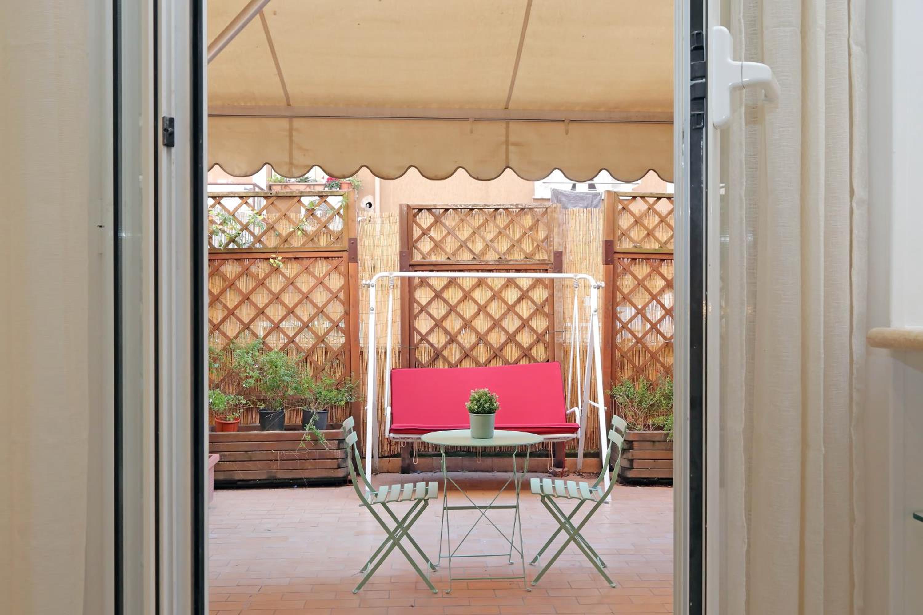 Vatican suite with cute terrace