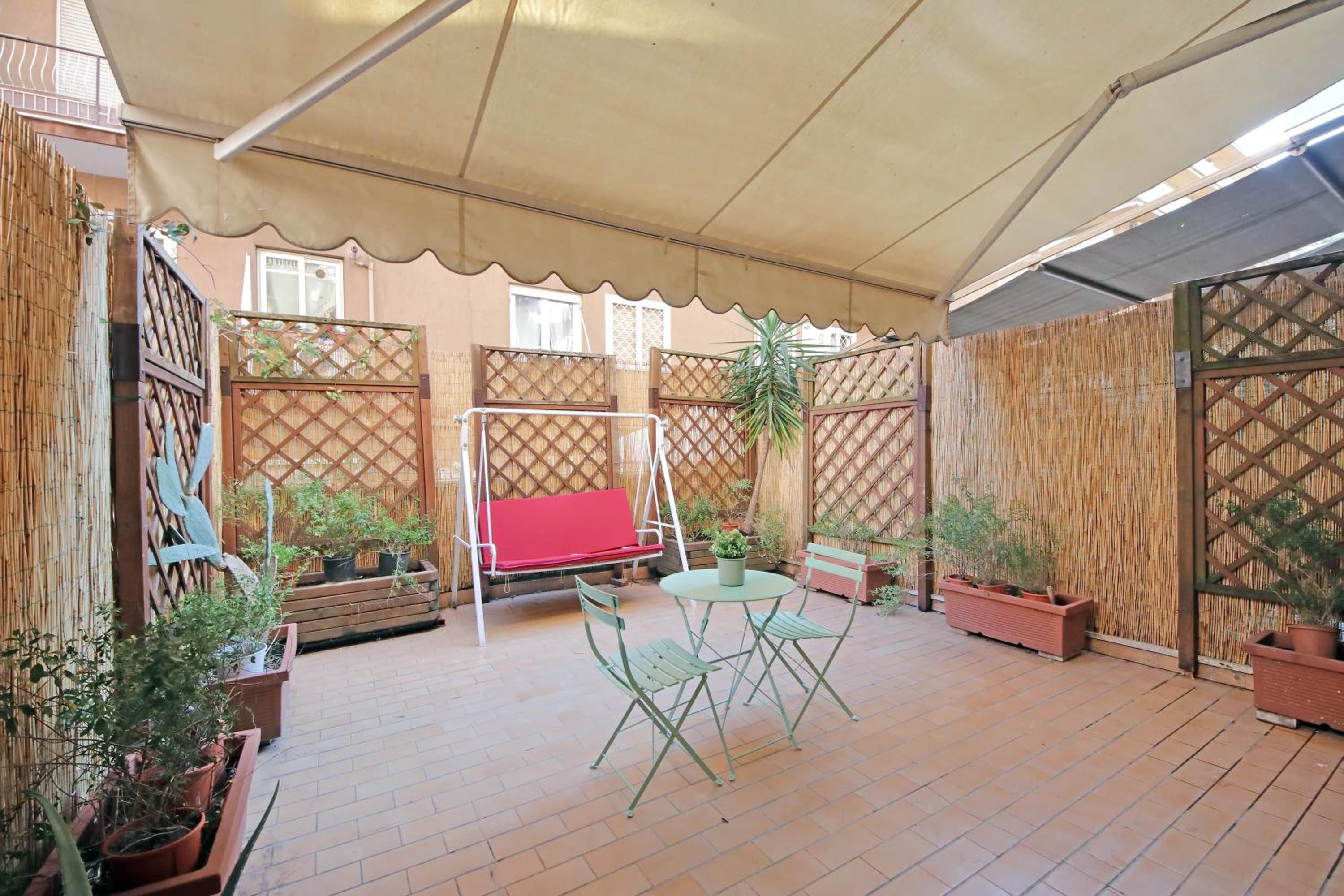 Vatican suite with cute terrace