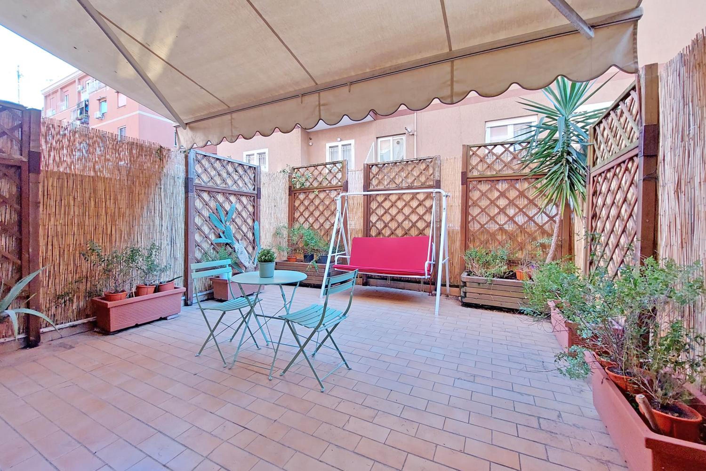 Vatican suite with cute terrace