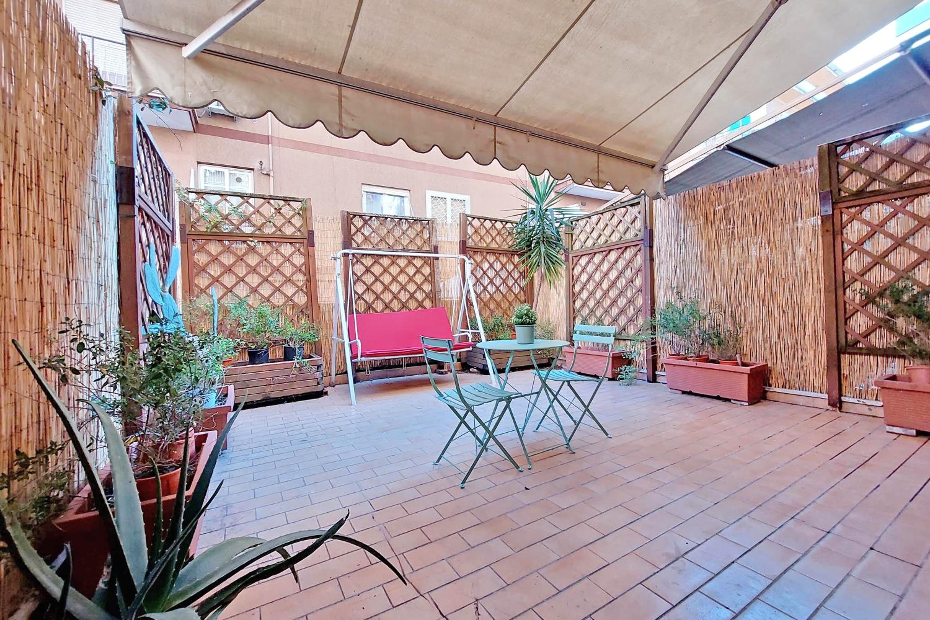 Vatican suite with cute terrace