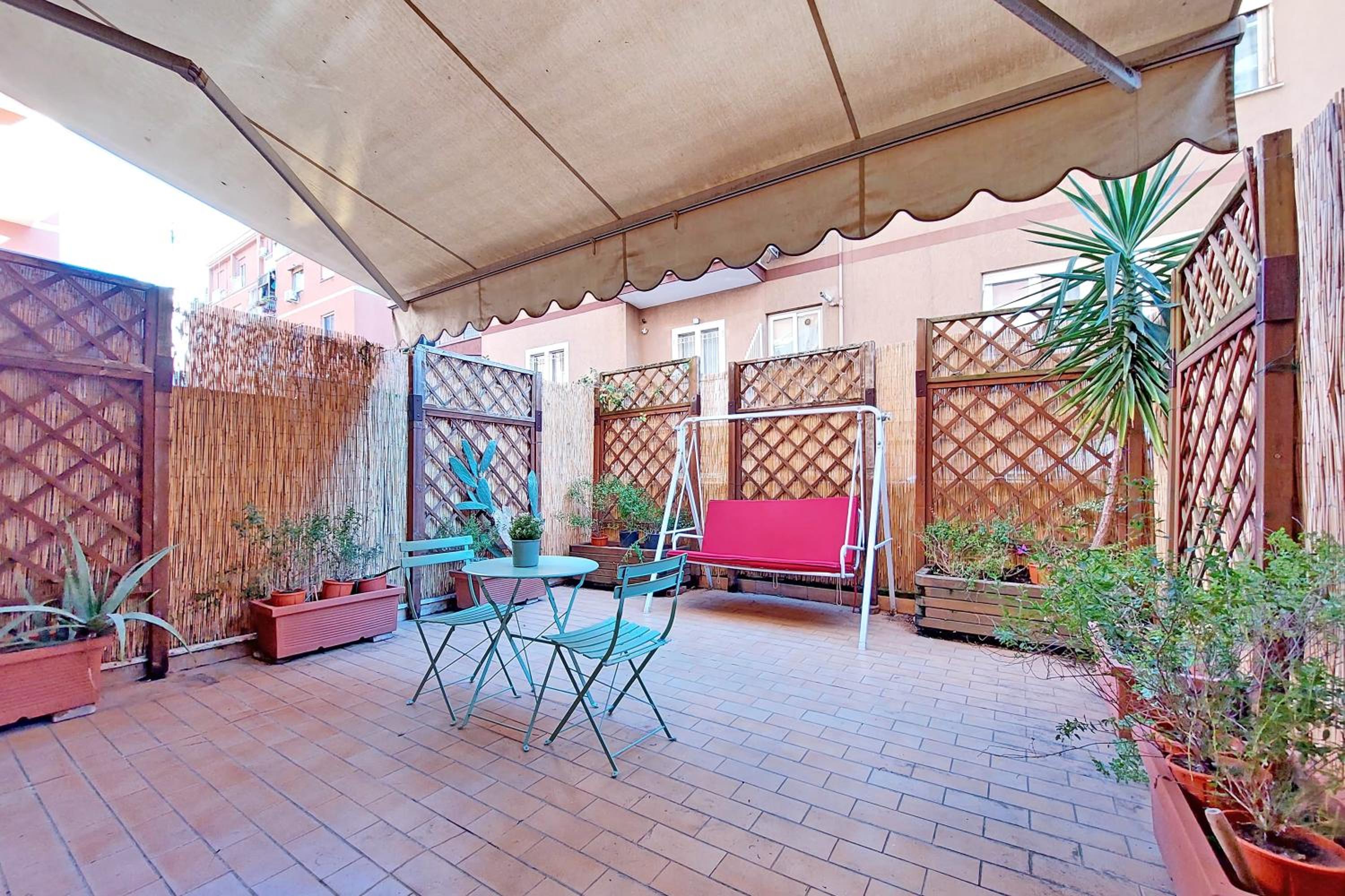Vatican suite with cute terrace