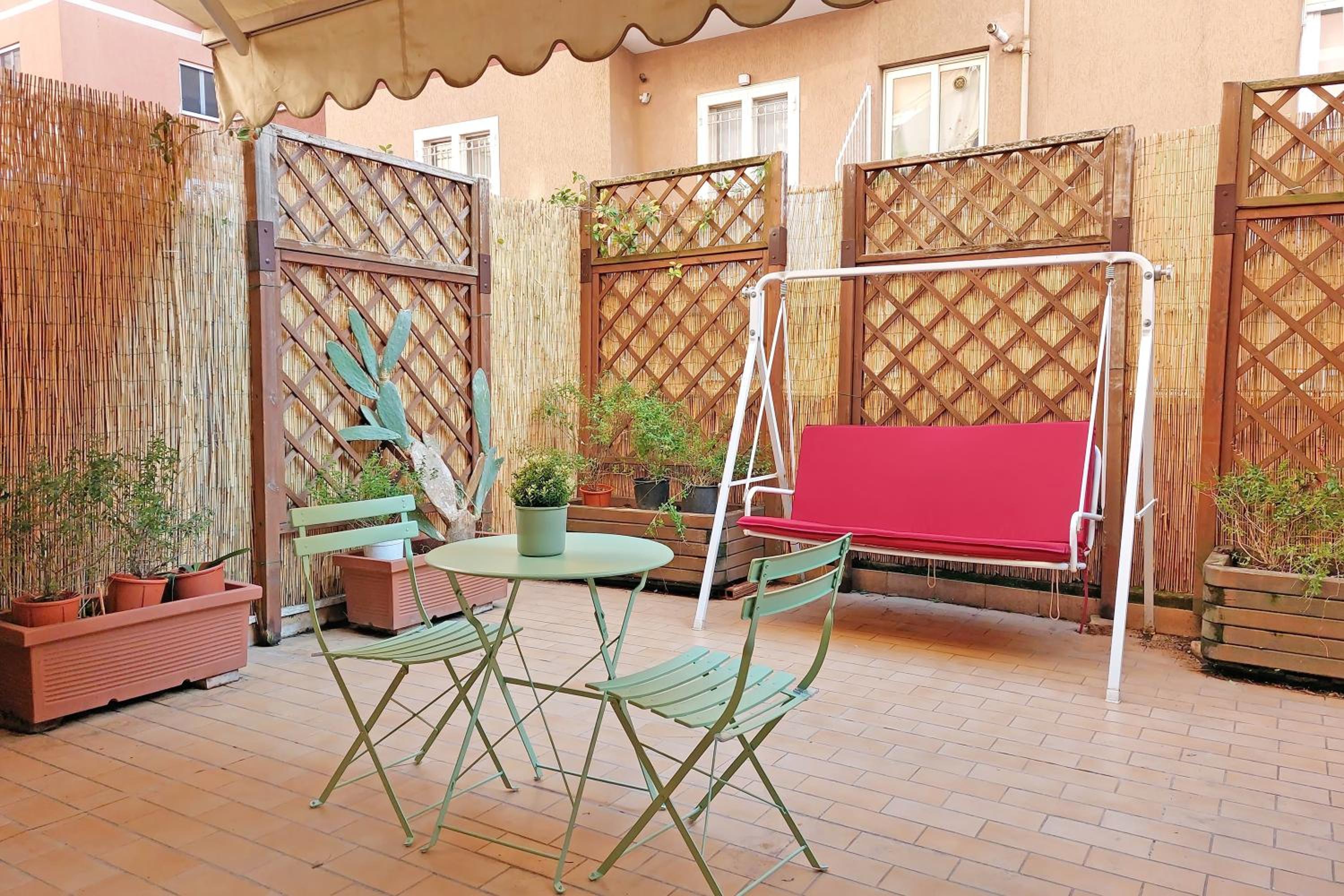 Vatican suite with cute terrace