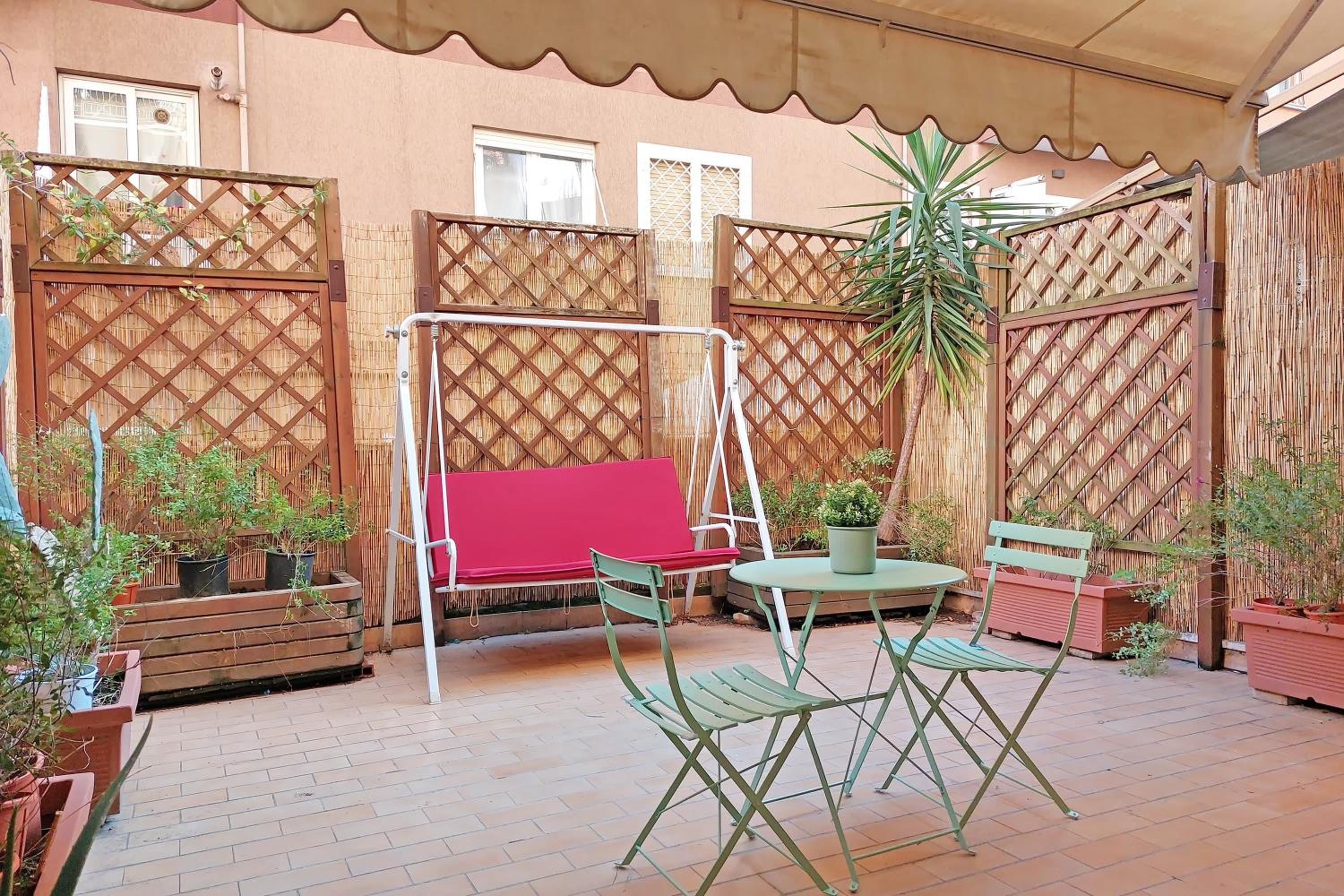 Vatican suite with cute terrace