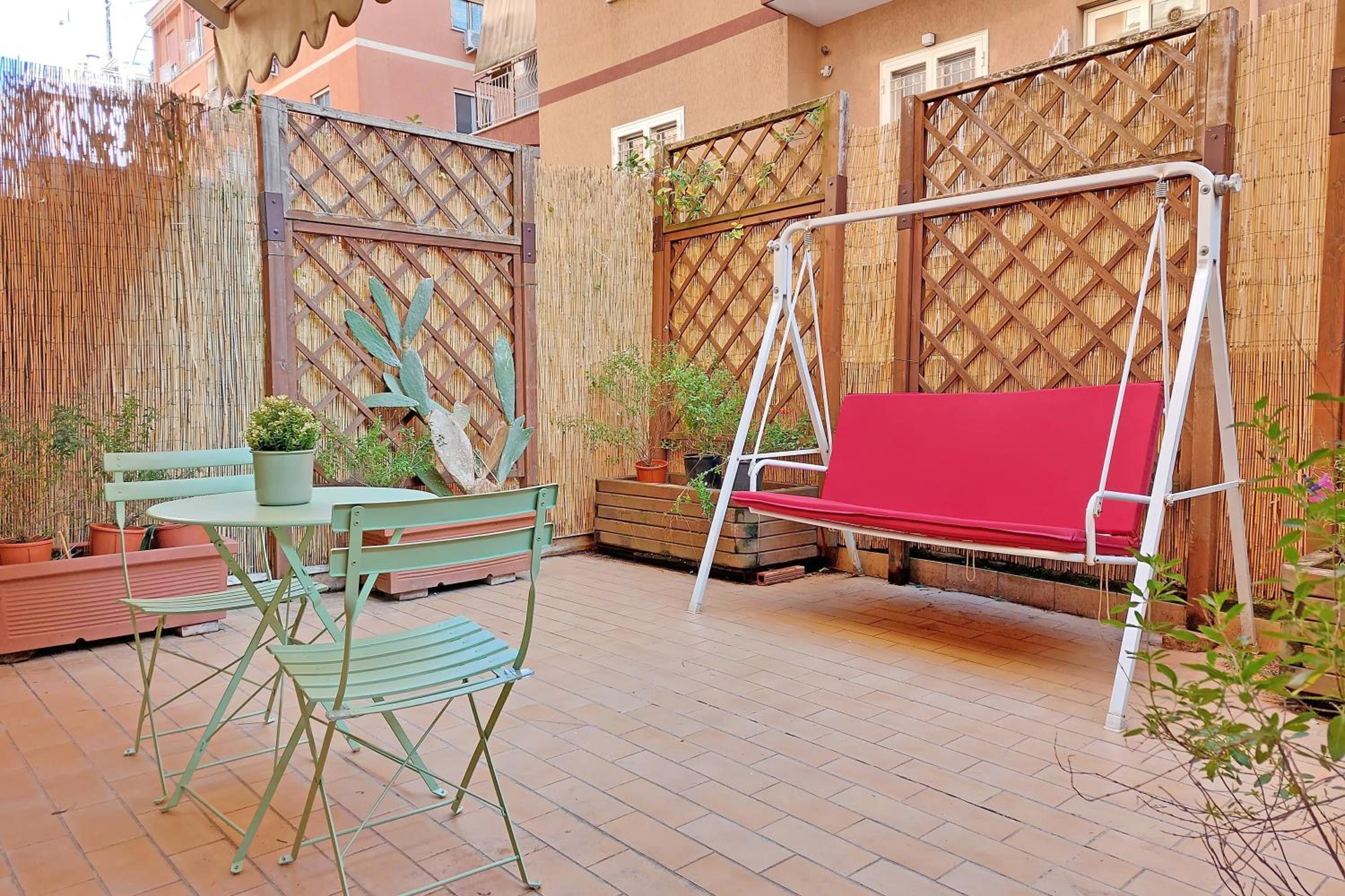 Vatican suite with cute terrace
