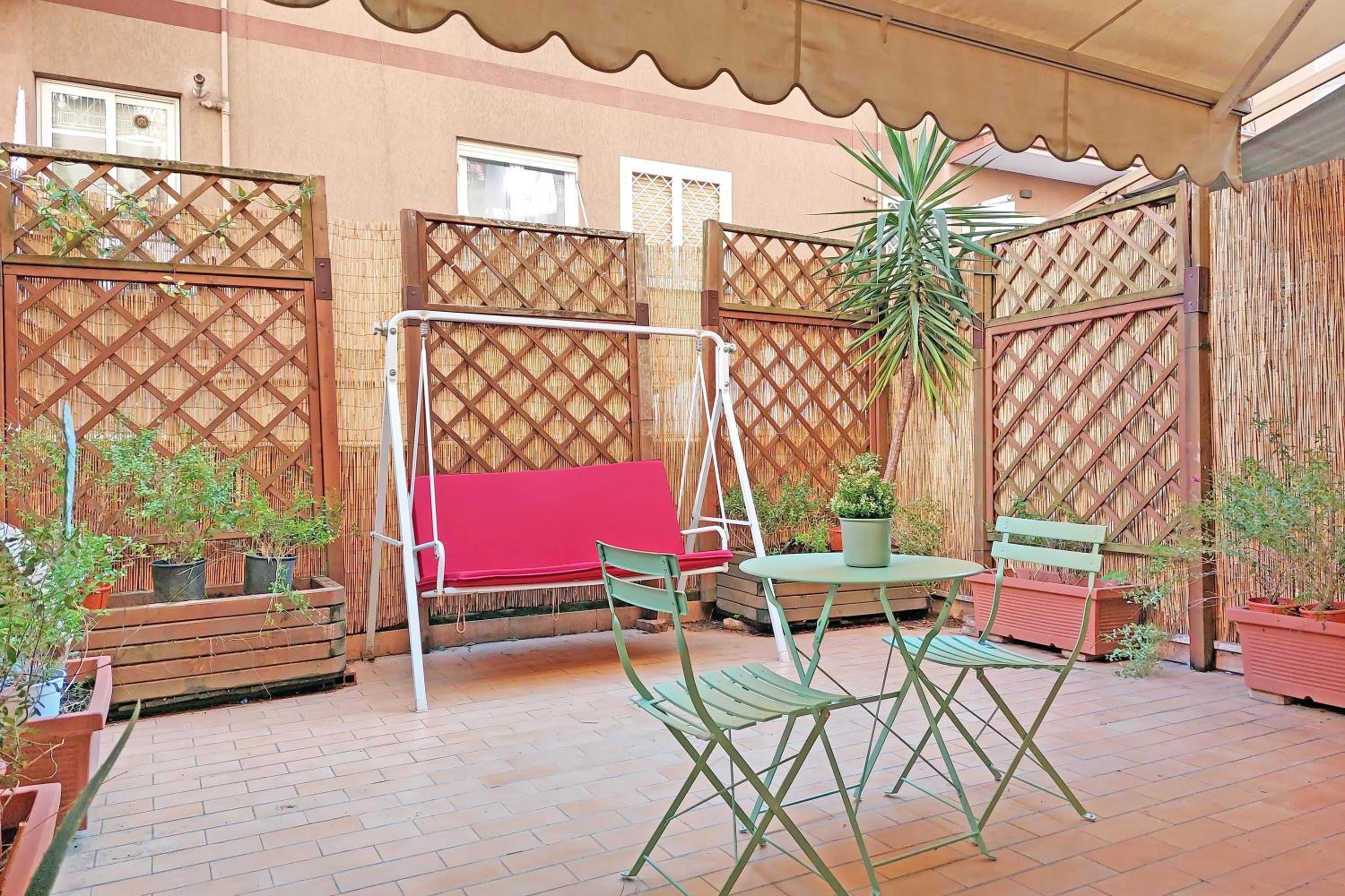 Vatican suite with cute terrace