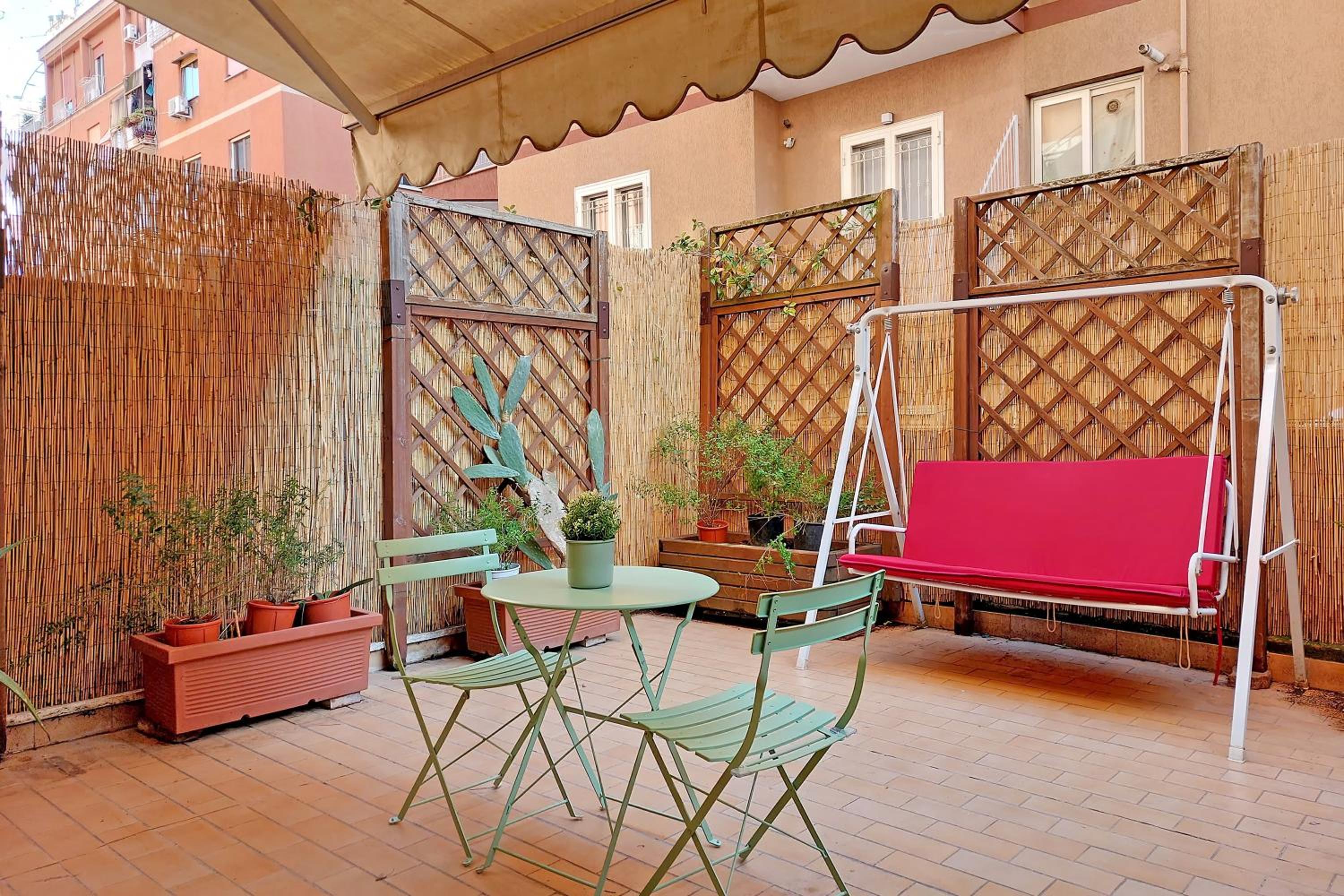 Vatican suite with cute terrace