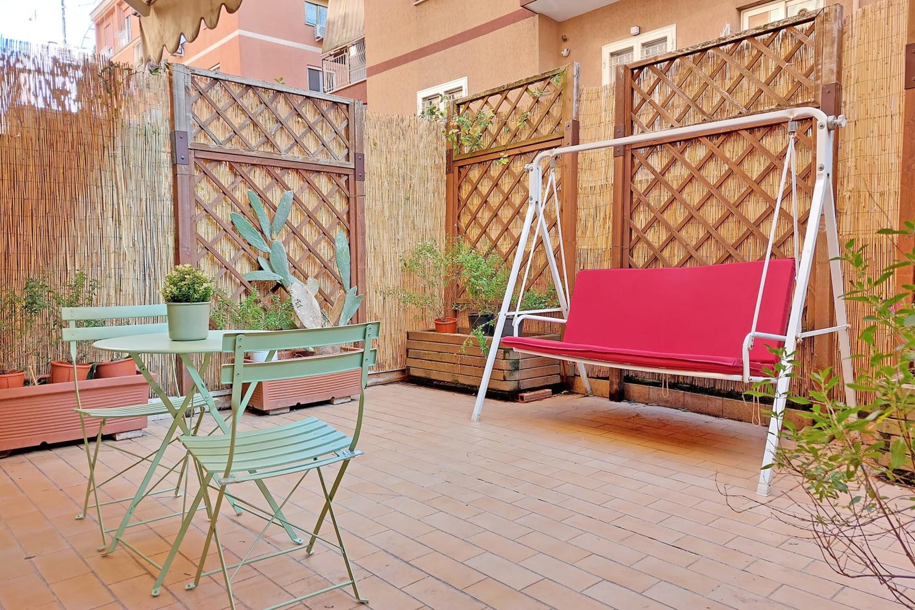 Vatican suite with cute terrace