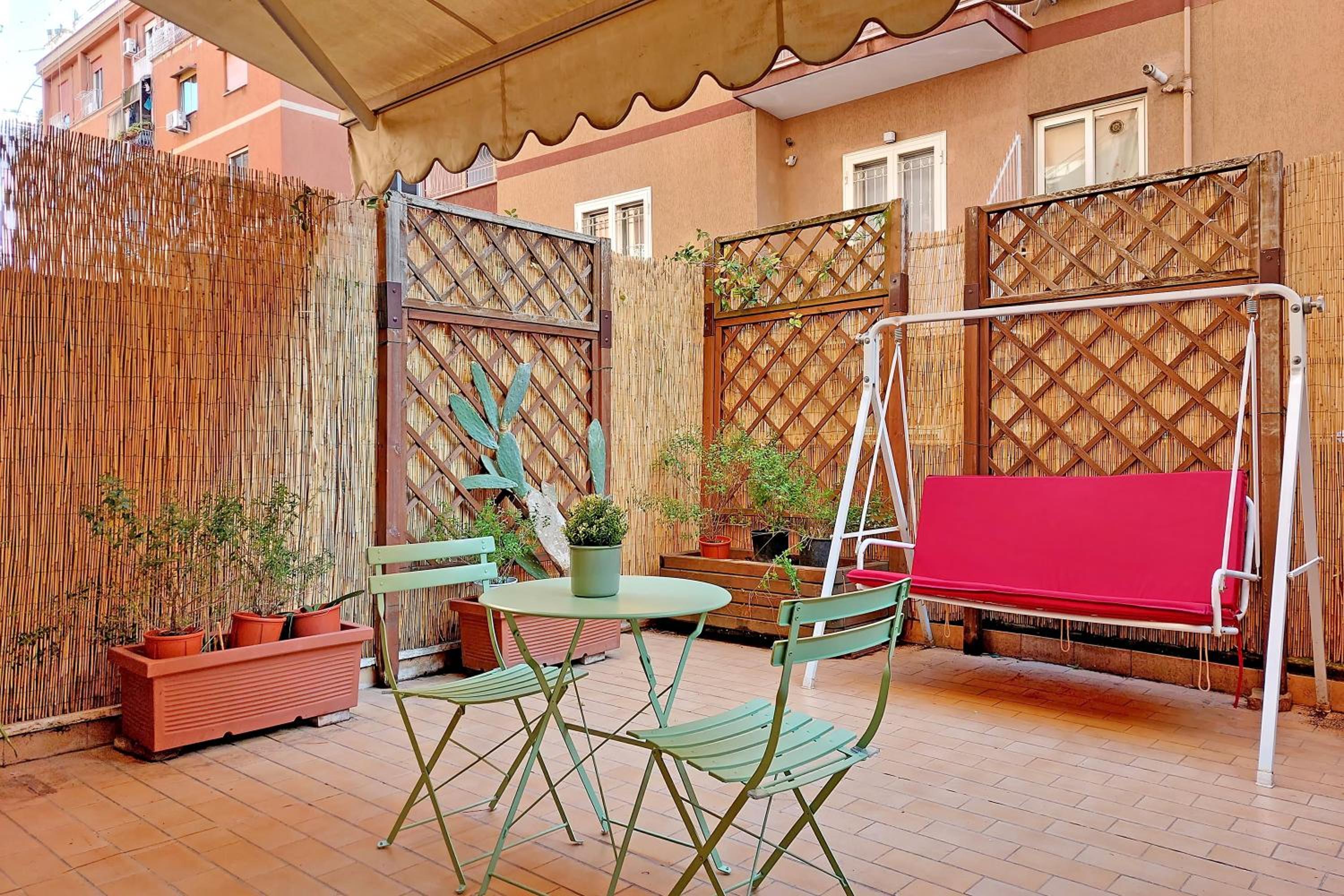 Vatican suite with cute terrace
