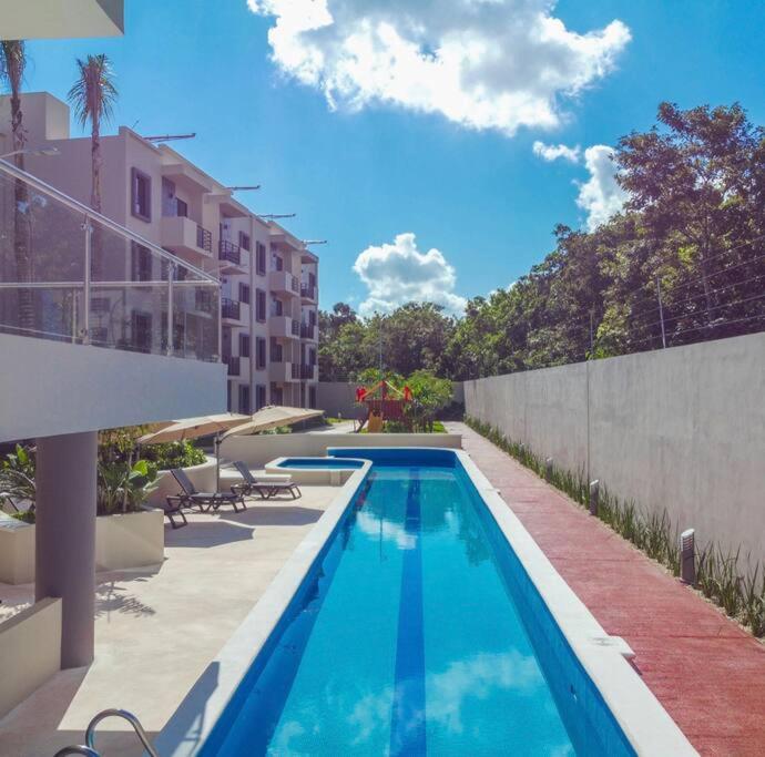 Departamento con alberca en Cancún