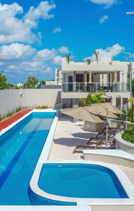 Departamento con alberca en Cancún