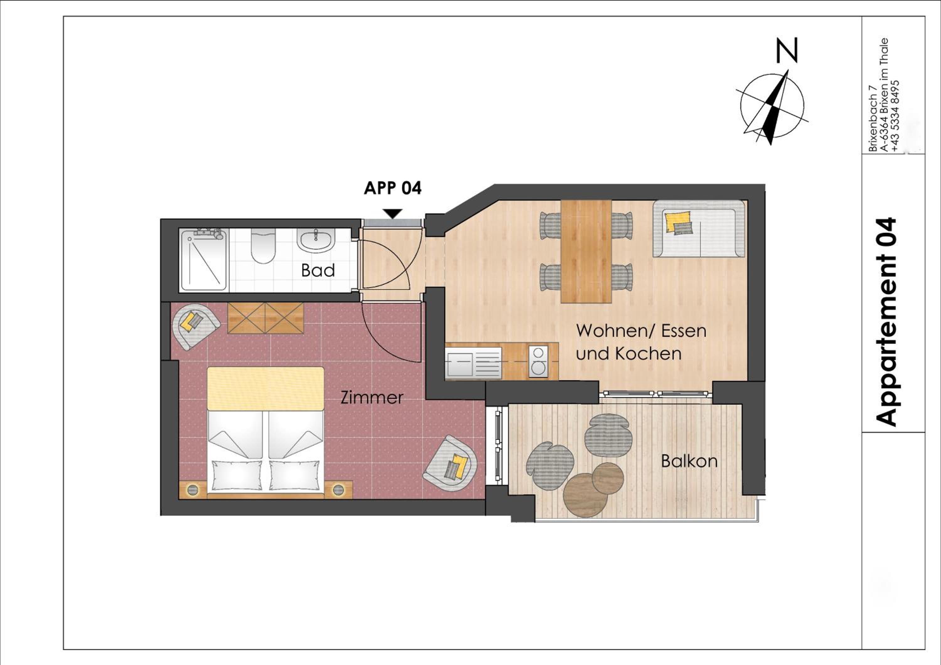 Appartements Andrea Cäciel - Alpline Appartements KG