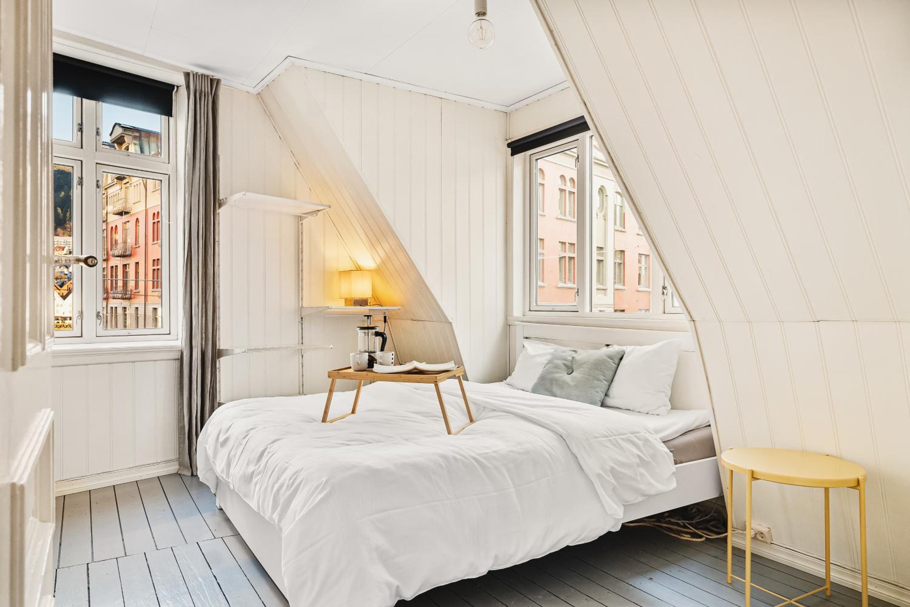 Live in historic building - View to Bryggen view 2
