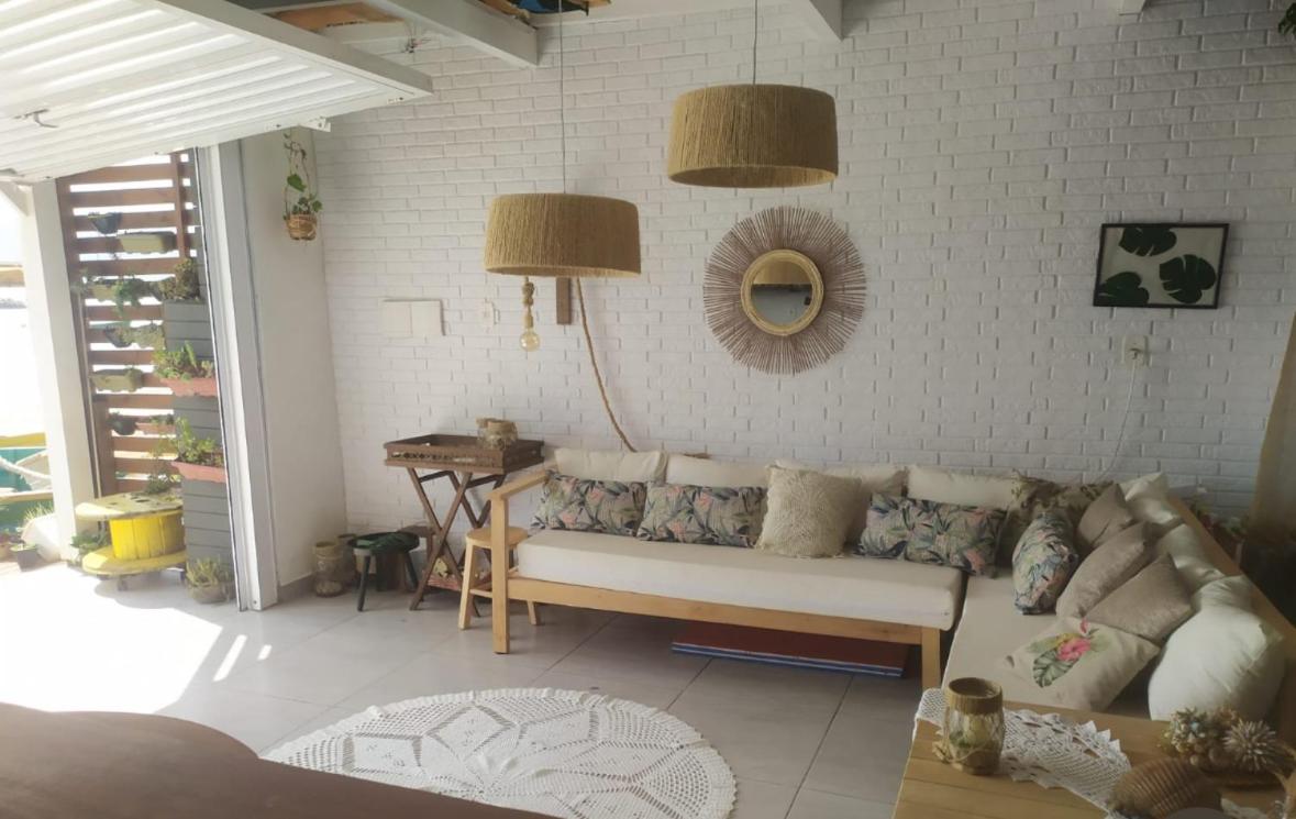 Casa pé na areia