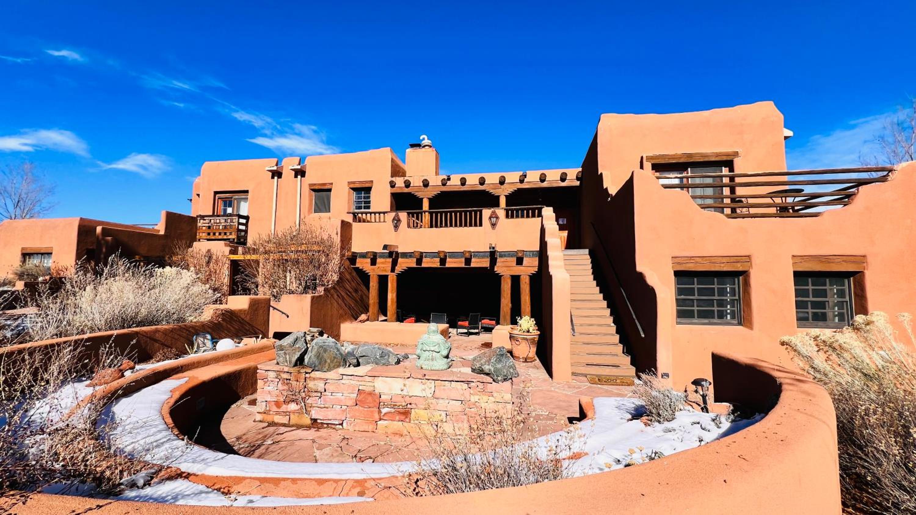 Sanctury Retreat in an Oasis near Santa Fe view 3