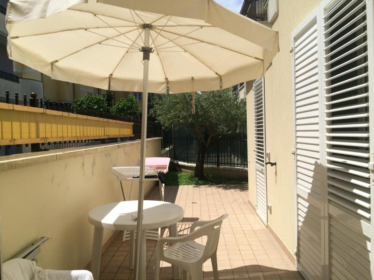 outdoor BBQ area
