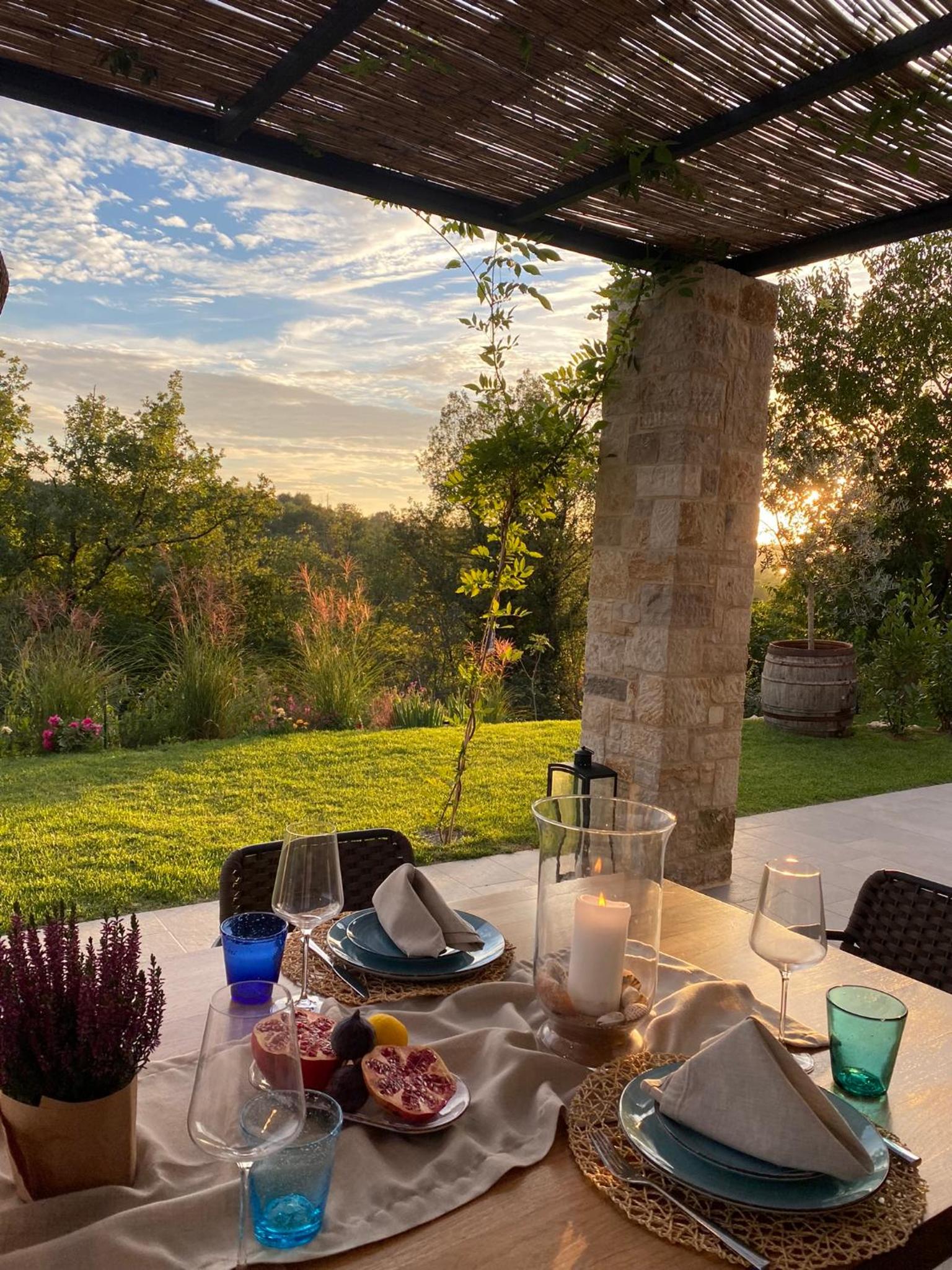 Villa La Vinella with heated pool view 2