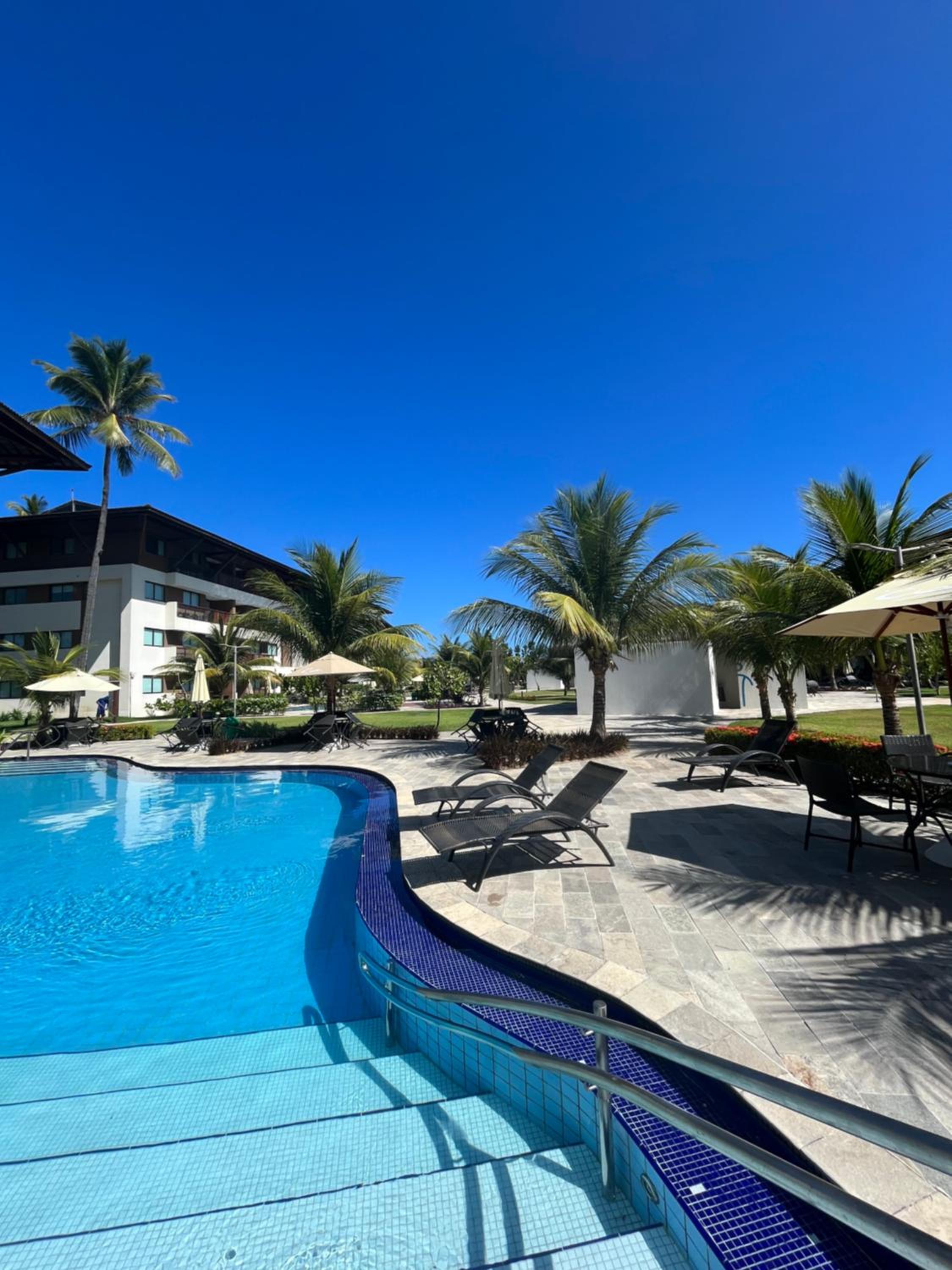 Flat térreo 3 quartos na Beira Mar porto de galinhas