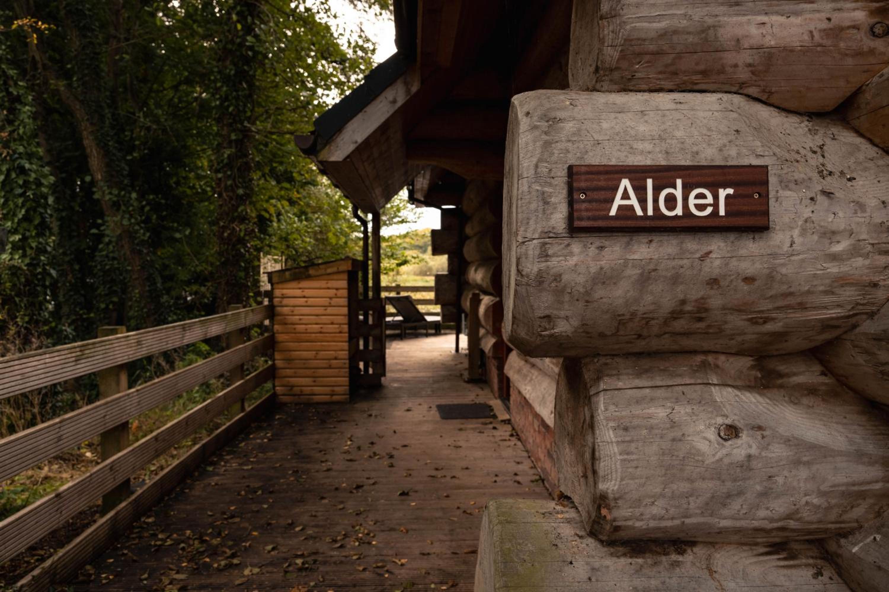 Alder Lodge with Hot-tub view 2