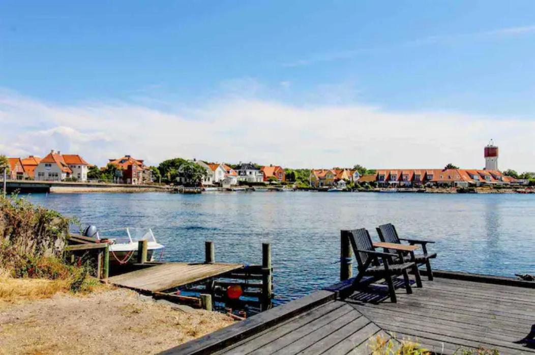 Penthouselejlighed med havneudsigt