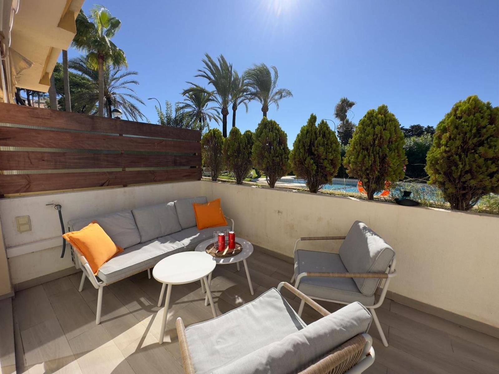 Secret View Elviria en Marbella — balance & terrace