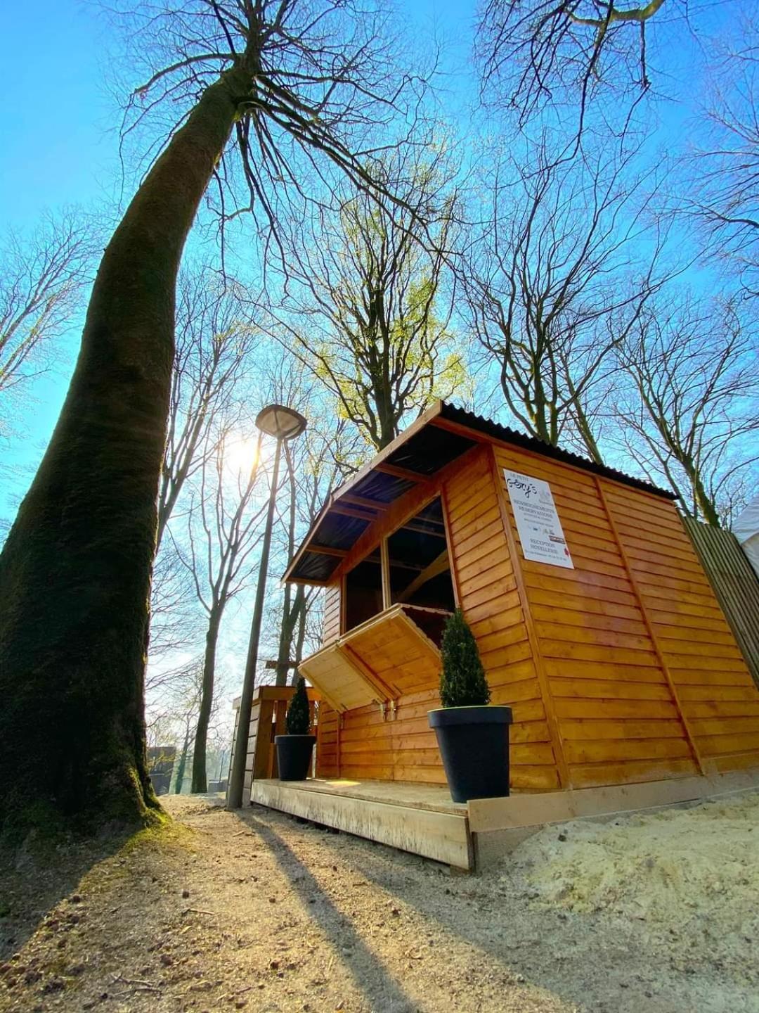 L'étape en forêt