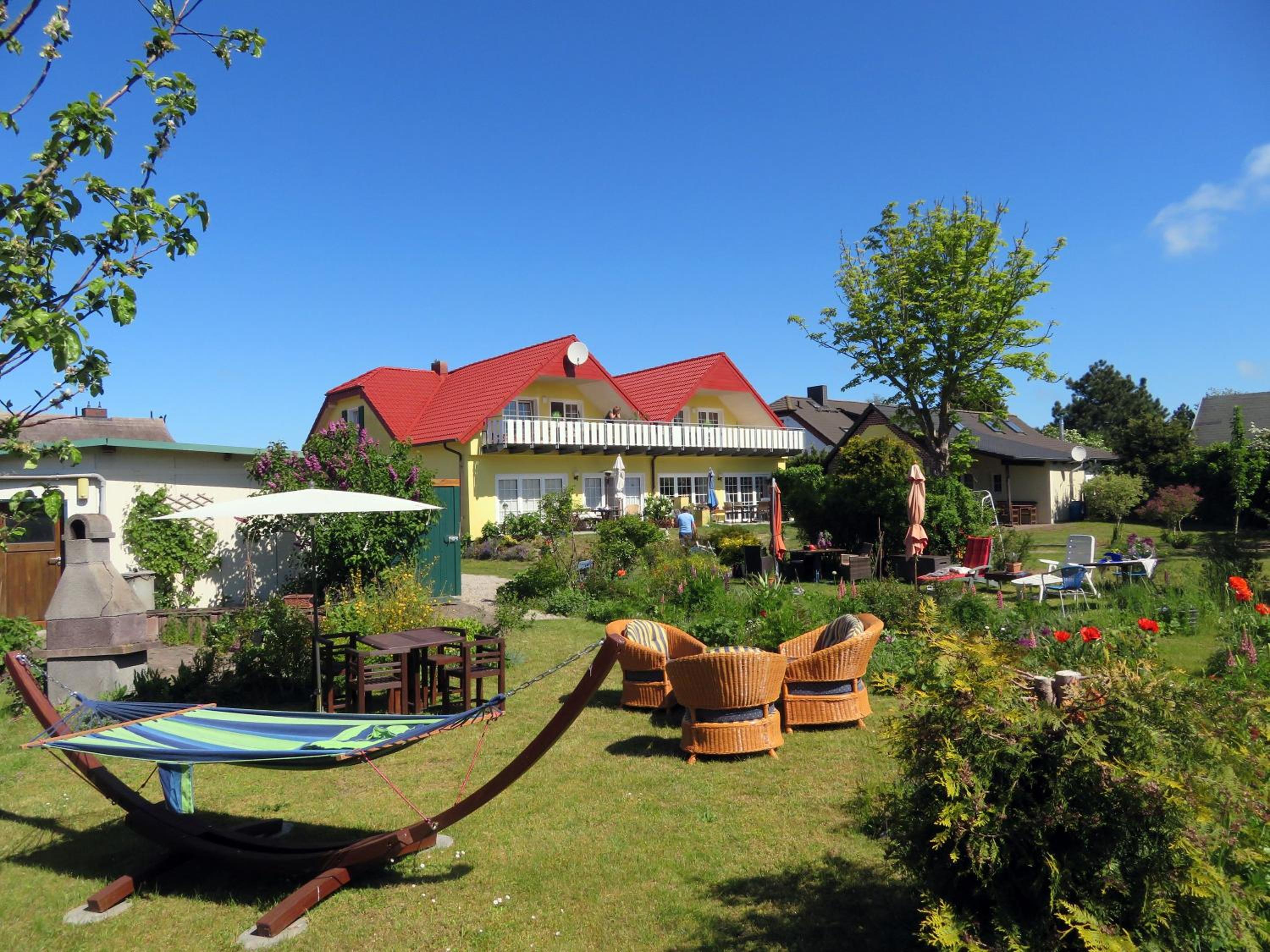 viel Natur und idyllische Umgebung - Ferienhaus Honigtopf Häuschen Kormorannnest