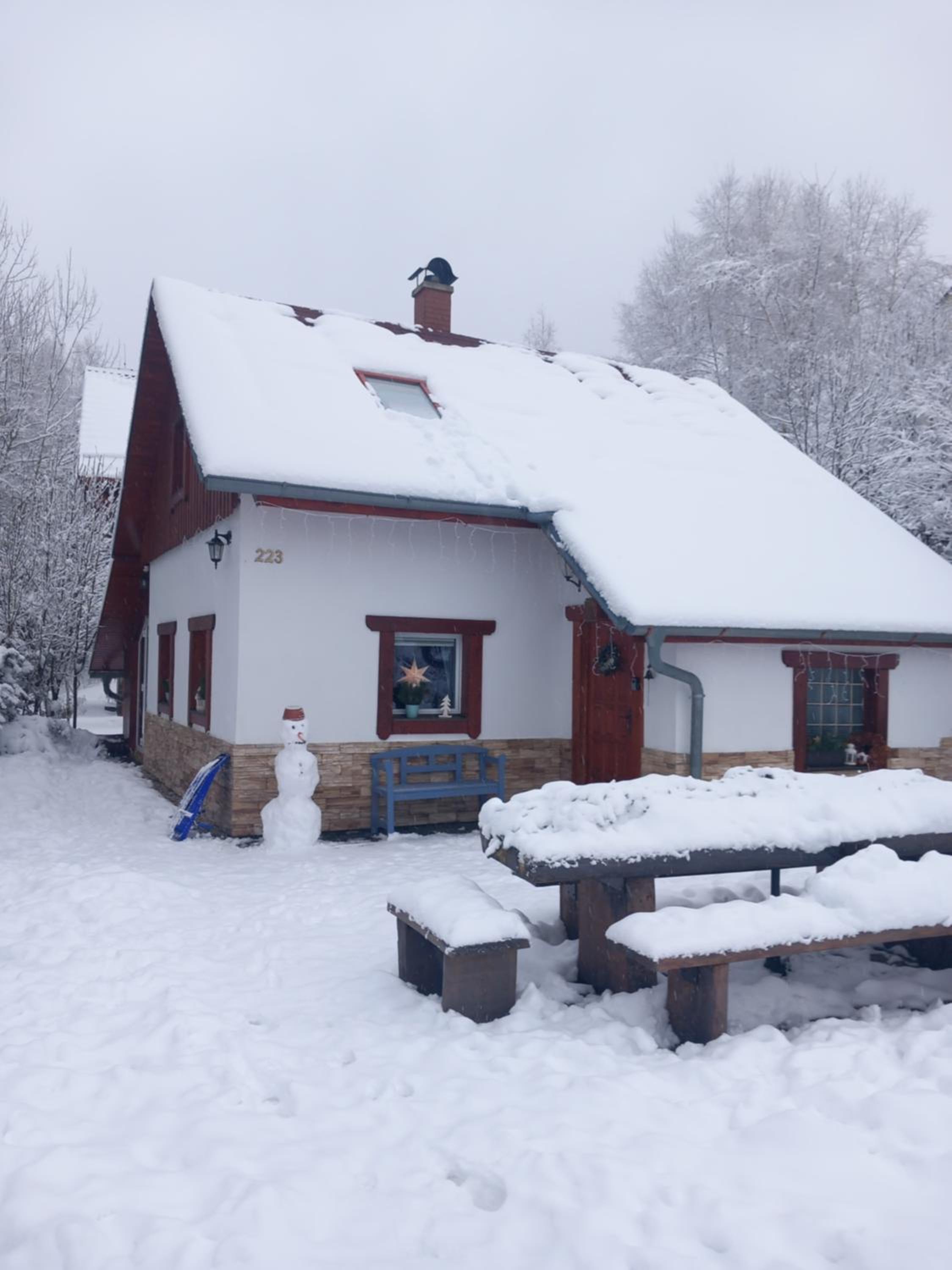 Hygge chaloupka v horách