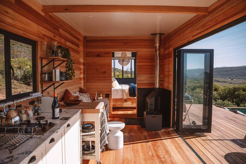 Solace Eco Cabins - Tea Cabin view 4