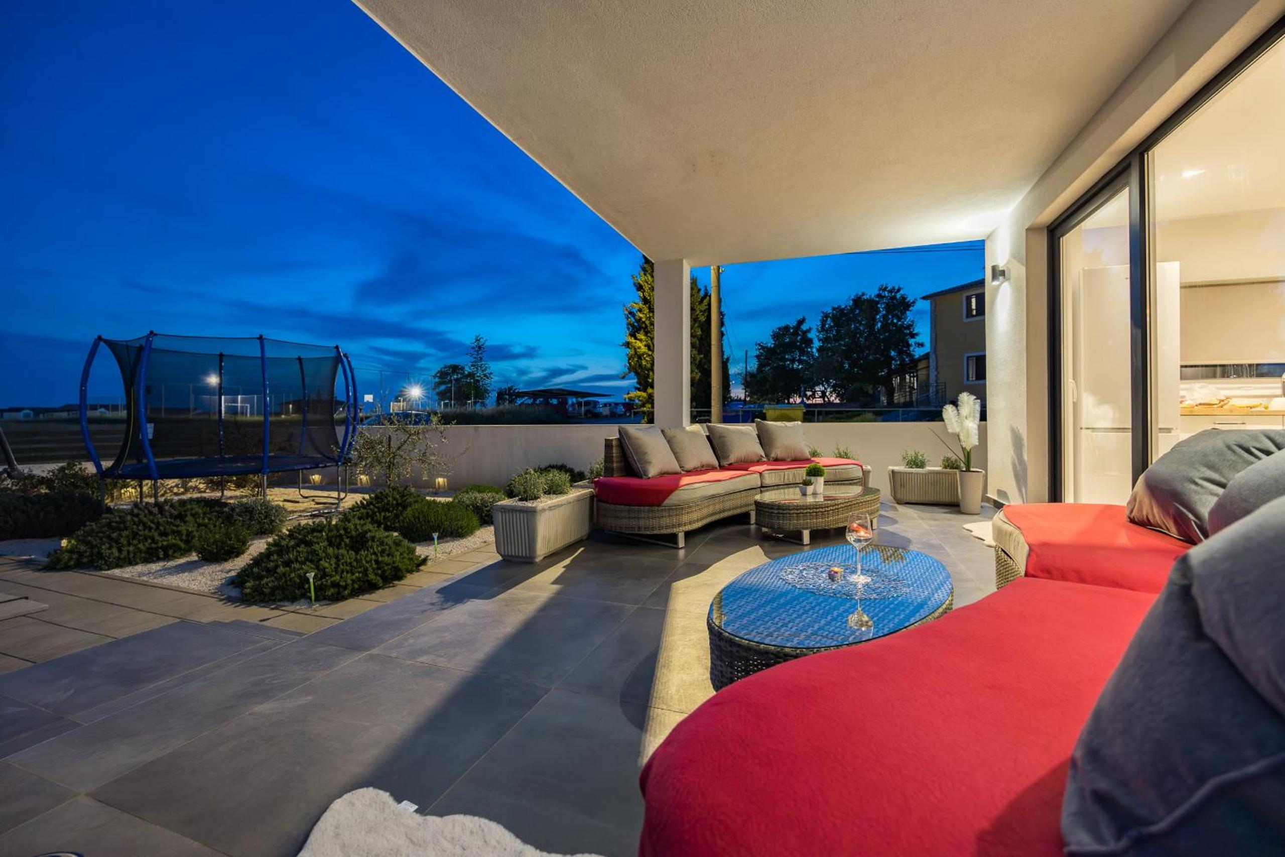Villa Angie near Pula for 10 persons with private heated pool & kids playground view 5