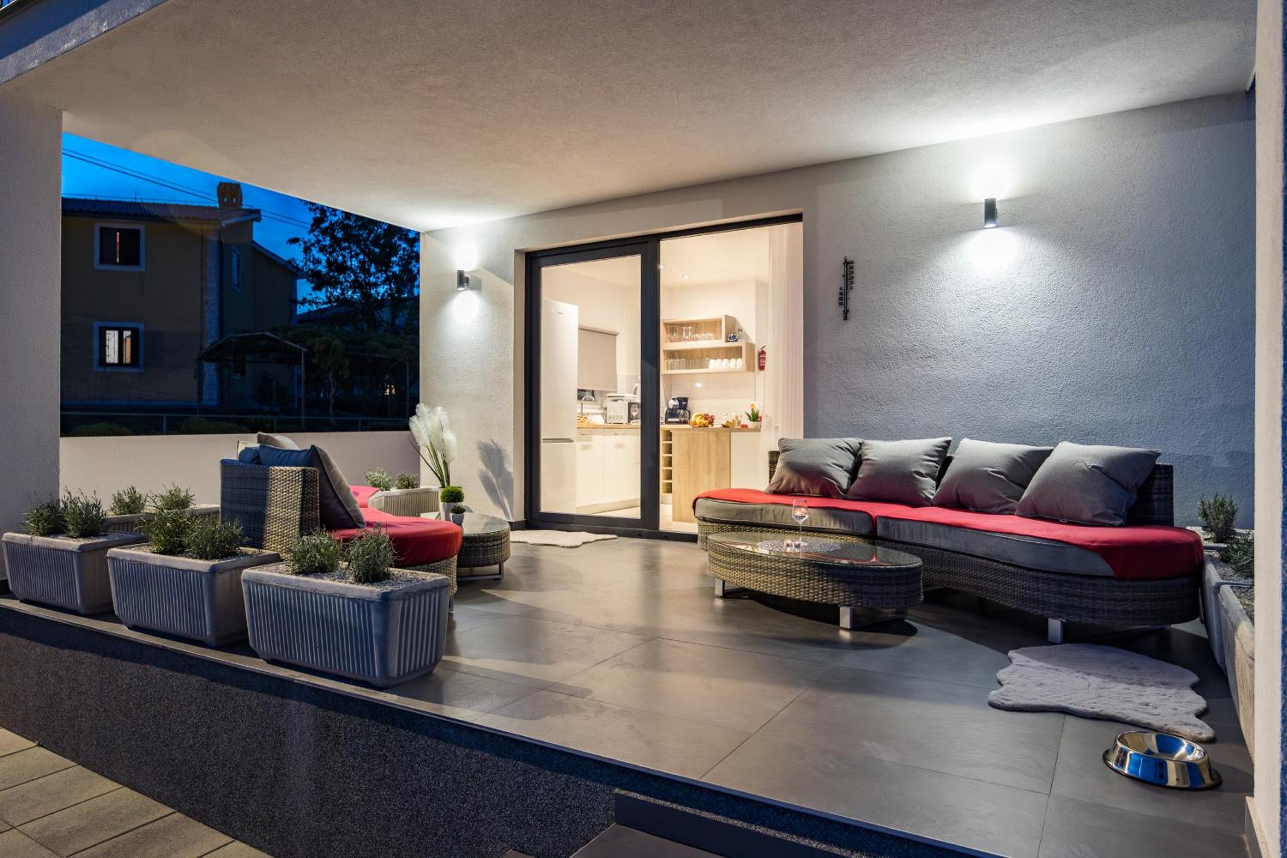 Villa Angie near Pula for 10 persons with private heated pool & kids playground view 4