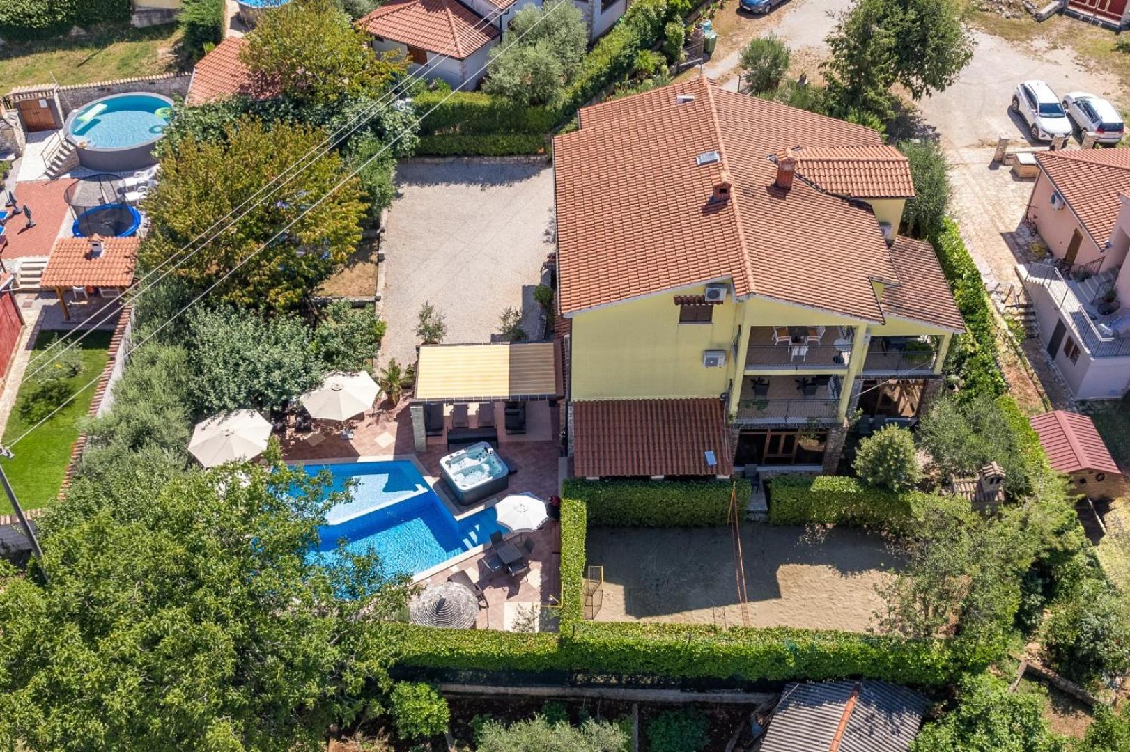 Villa Bucks near Poreč for 20 persons with Sea View, Whirlpool, Sauna & Fitness view 5