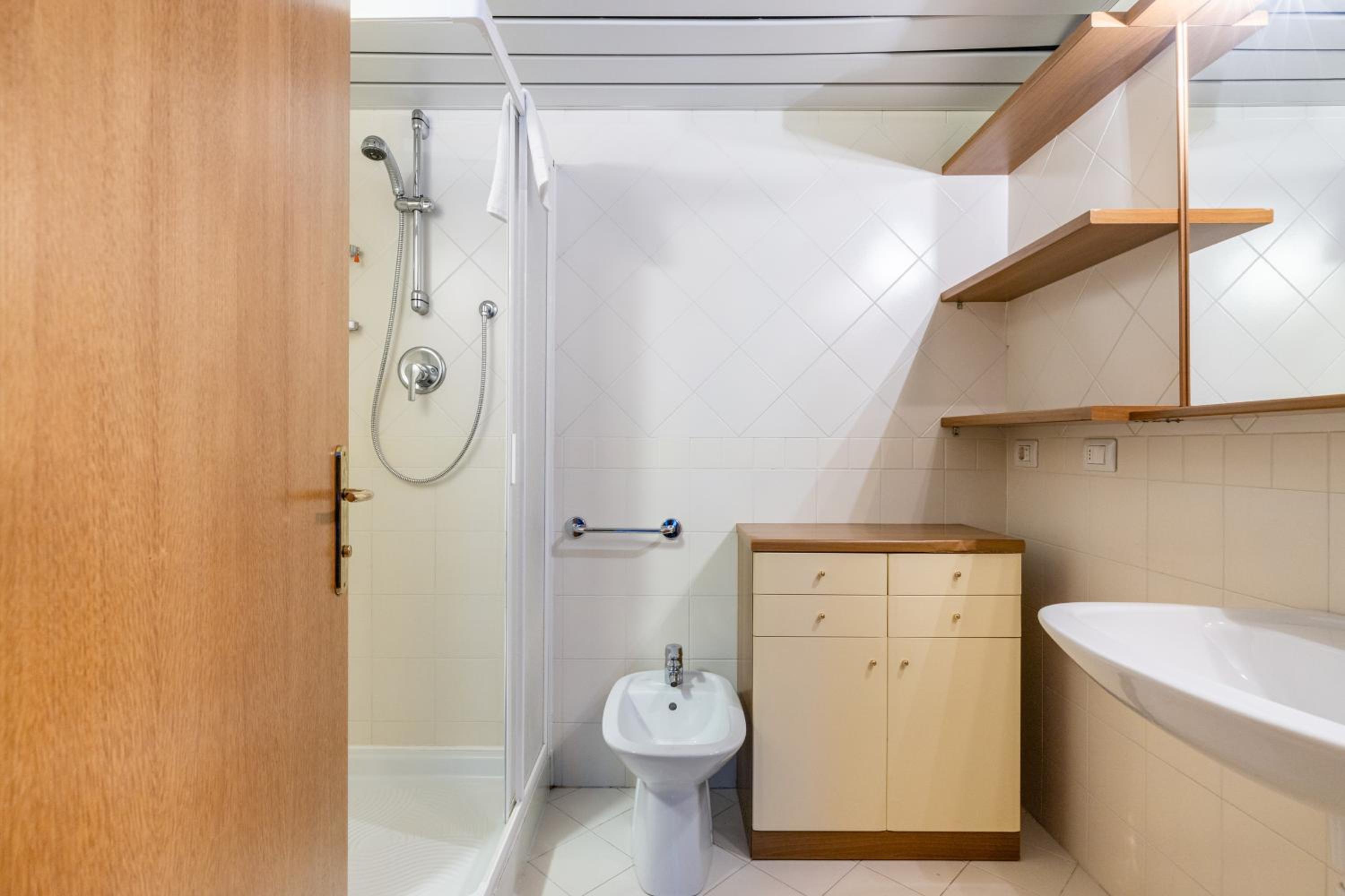 Al centro della Val di Sole en Marilleva — bathroom