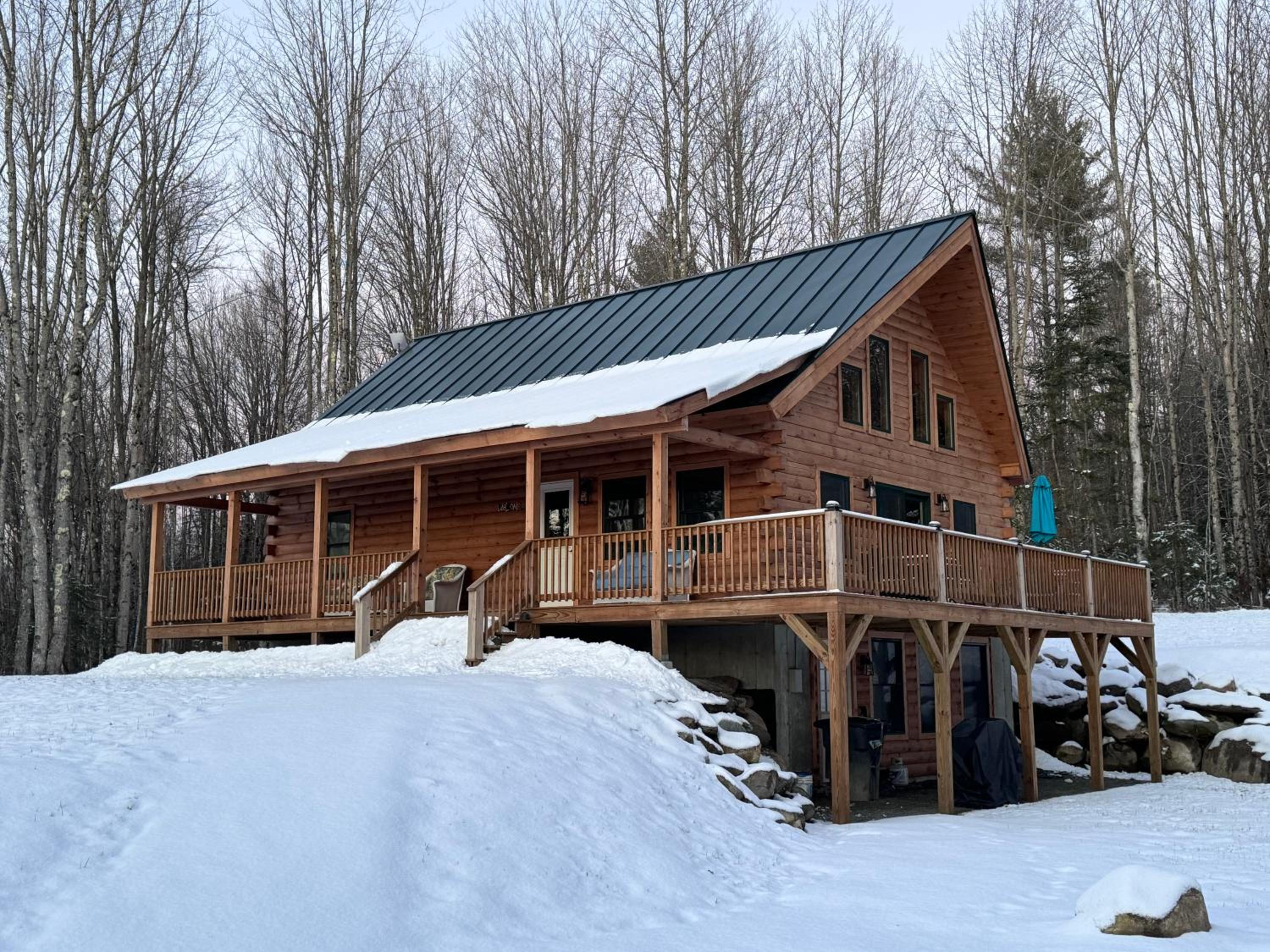 18HA Log home close to CannonFranconia Notch view 2