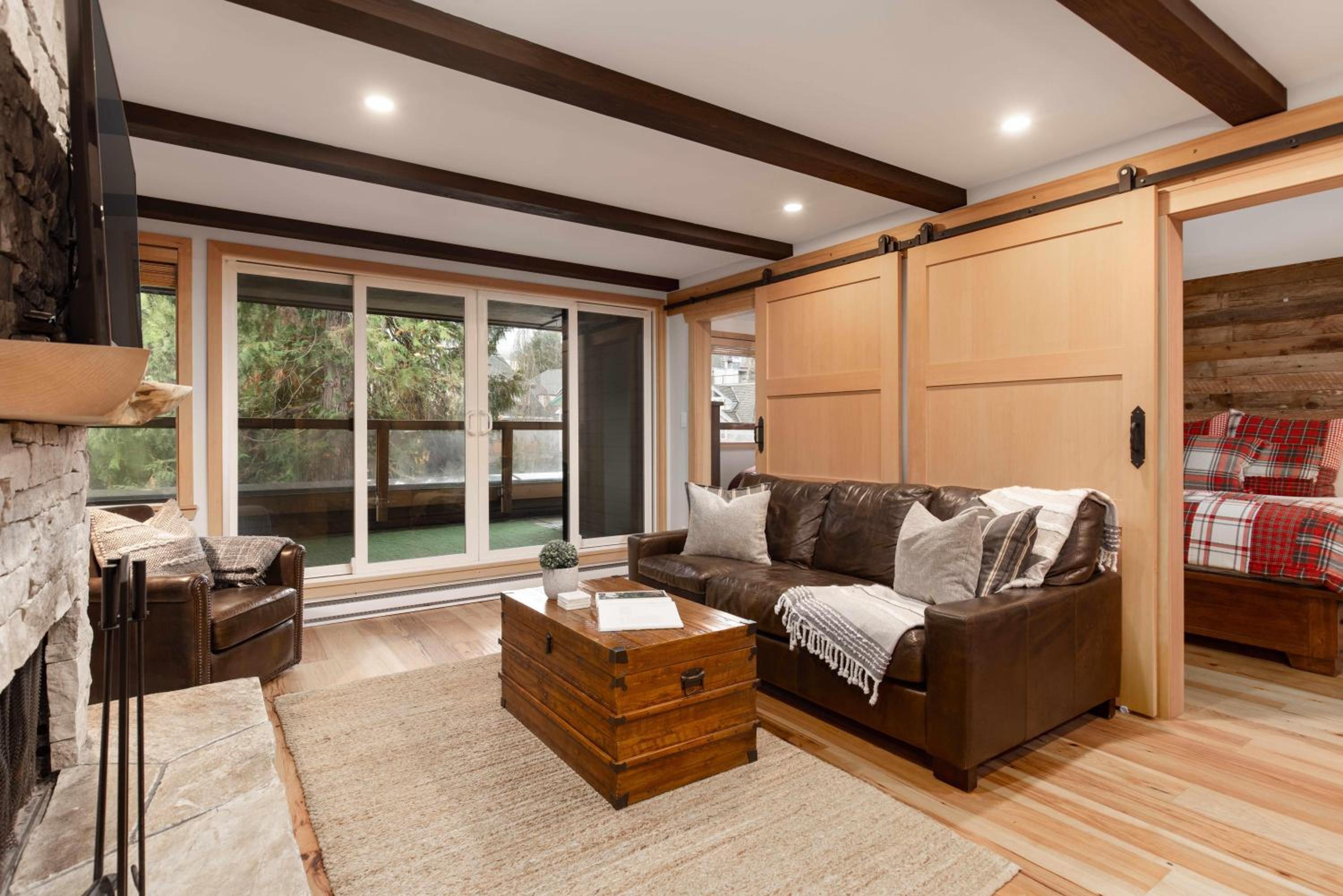 Hearthstone Lodge 2 | Stylish Cental Village Condo Close to Lifts with Sauna & Parking