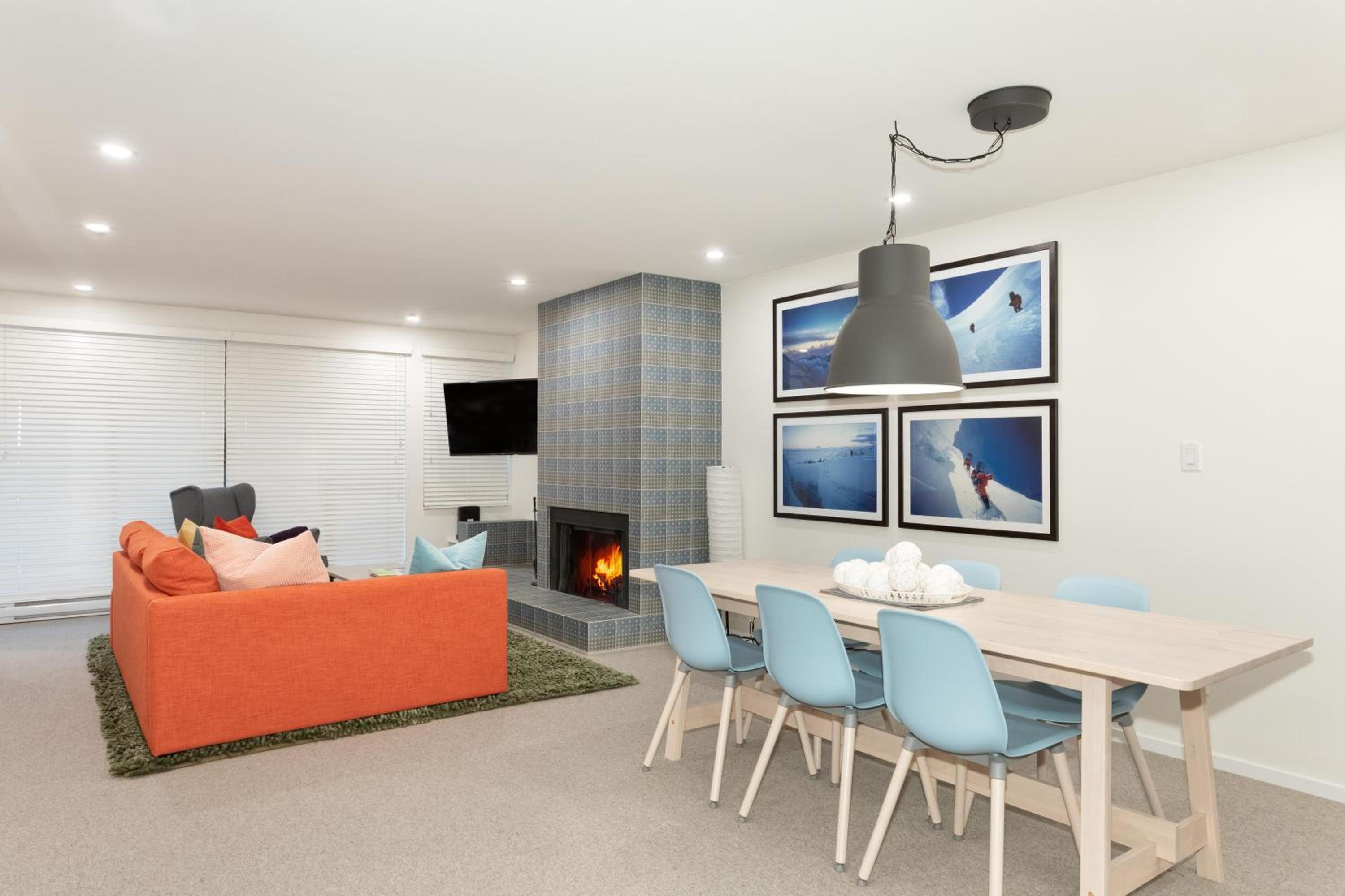 Hearthstone Lodge 8 | Condo in Heart of Village, Private Hot Tub, Wood-Burning Fireplace
