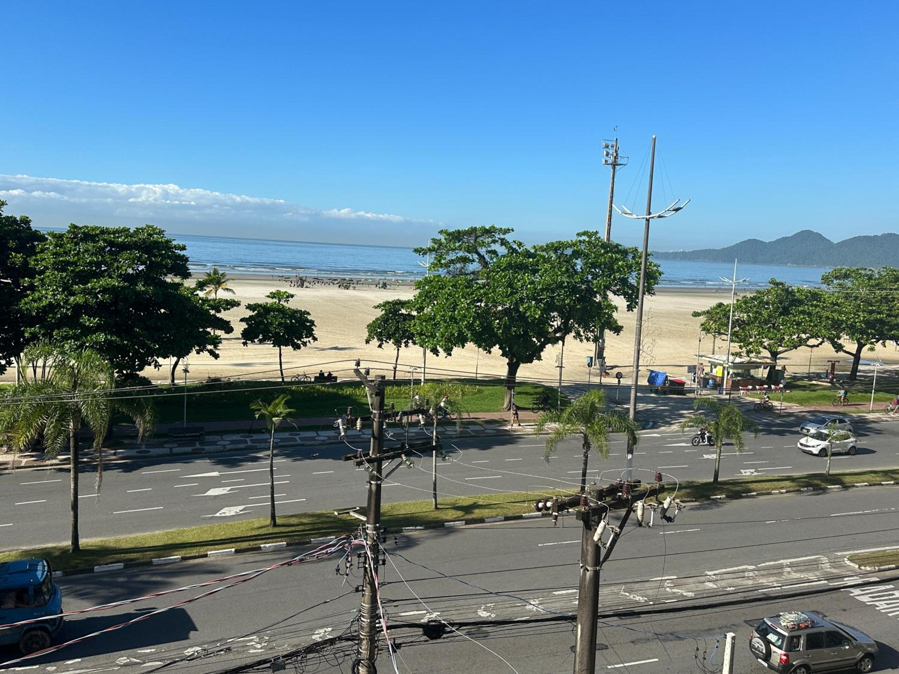 Vista ao mar no Gonzaga