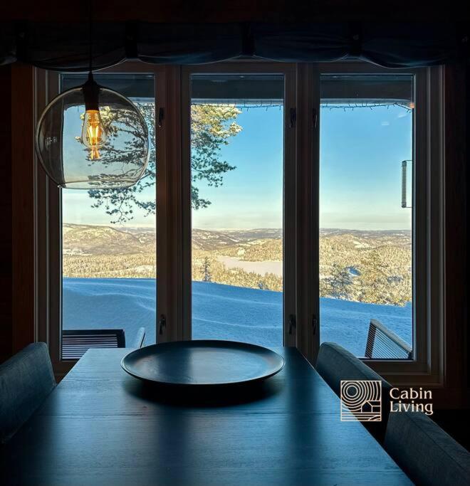 cozy cabin with panoramic views and sauna at Blefjell view 3